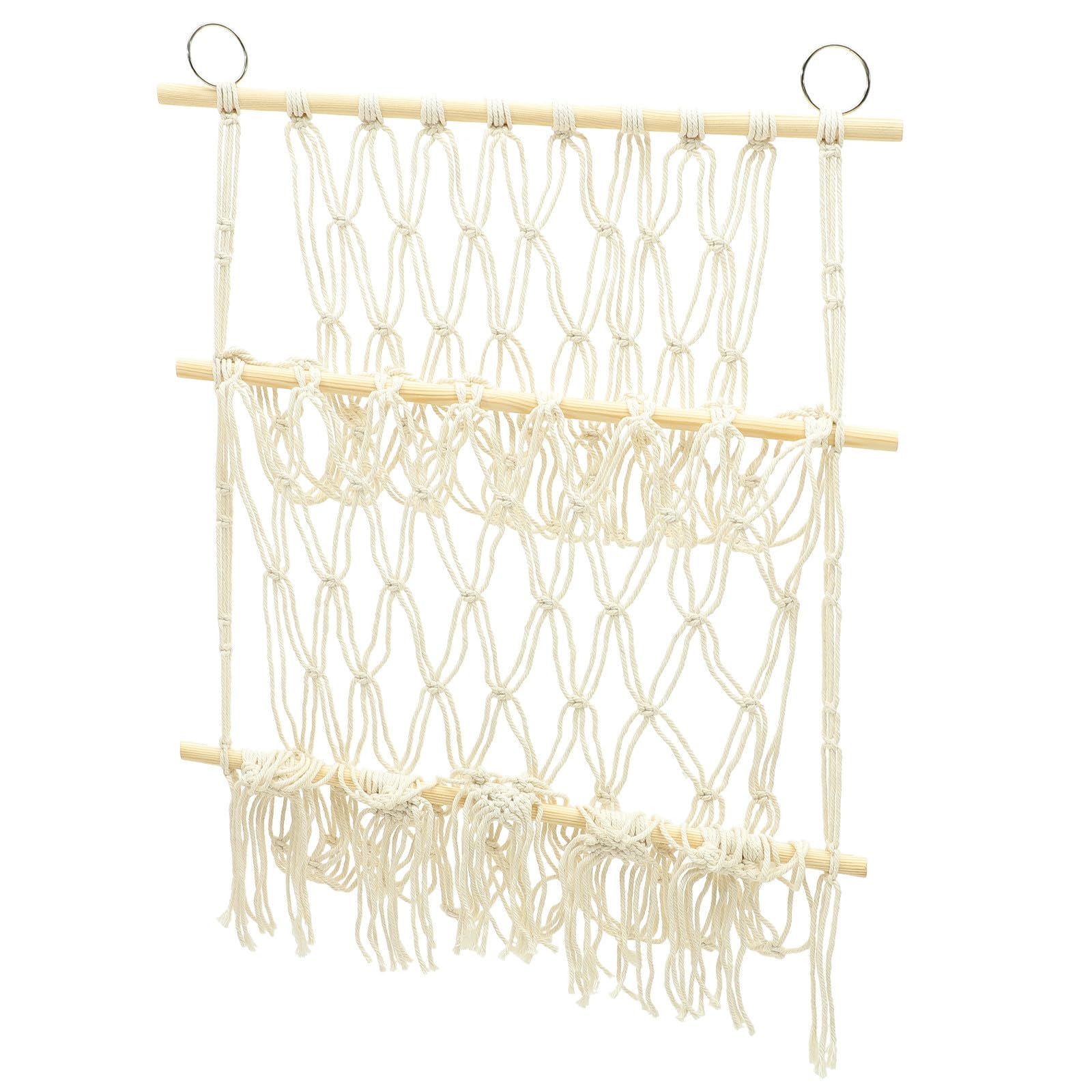 Organisateur de jouets filet tissé double couche pour ranger la chambre