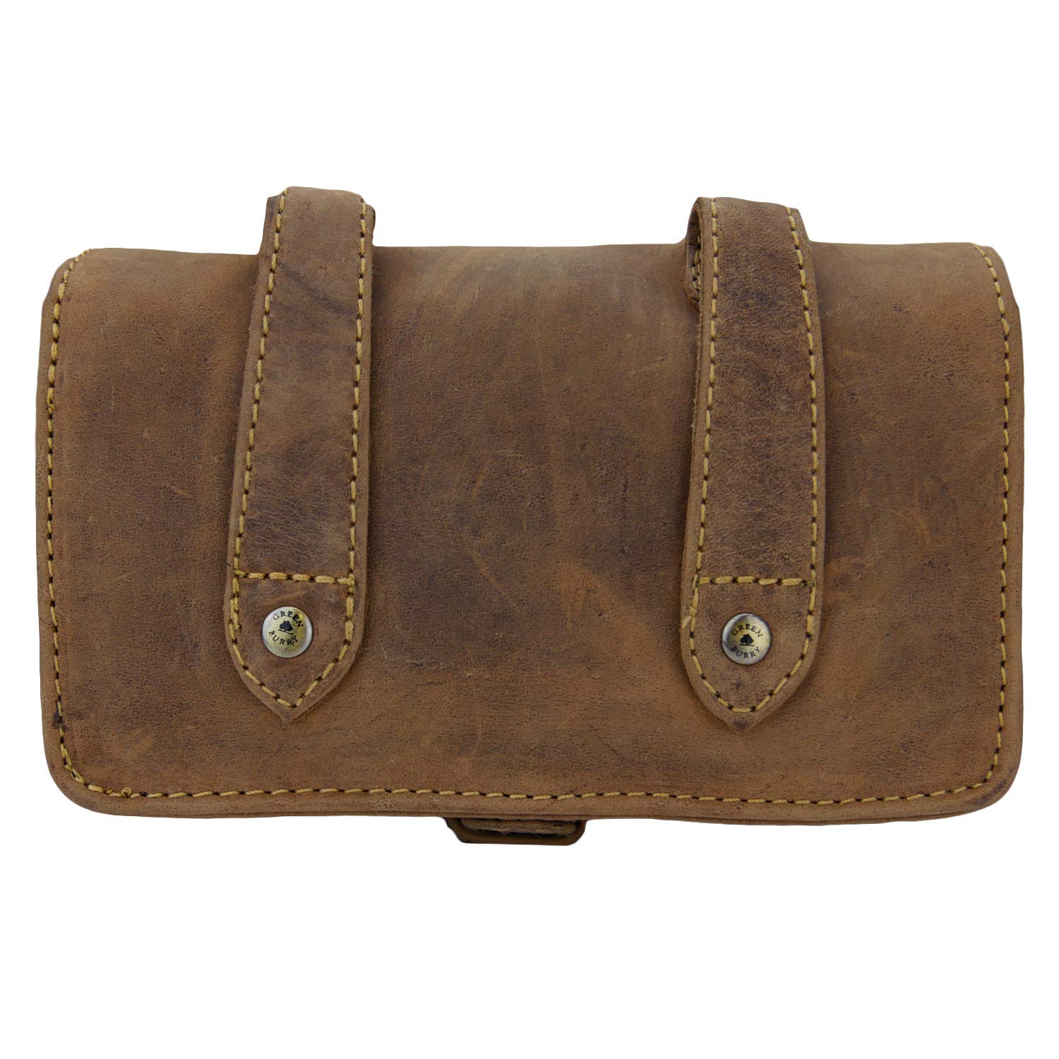 Greenburry Vintage Leder Gürteltasche Seitentasche Bauchtasche Hüfttasche 1755M-25