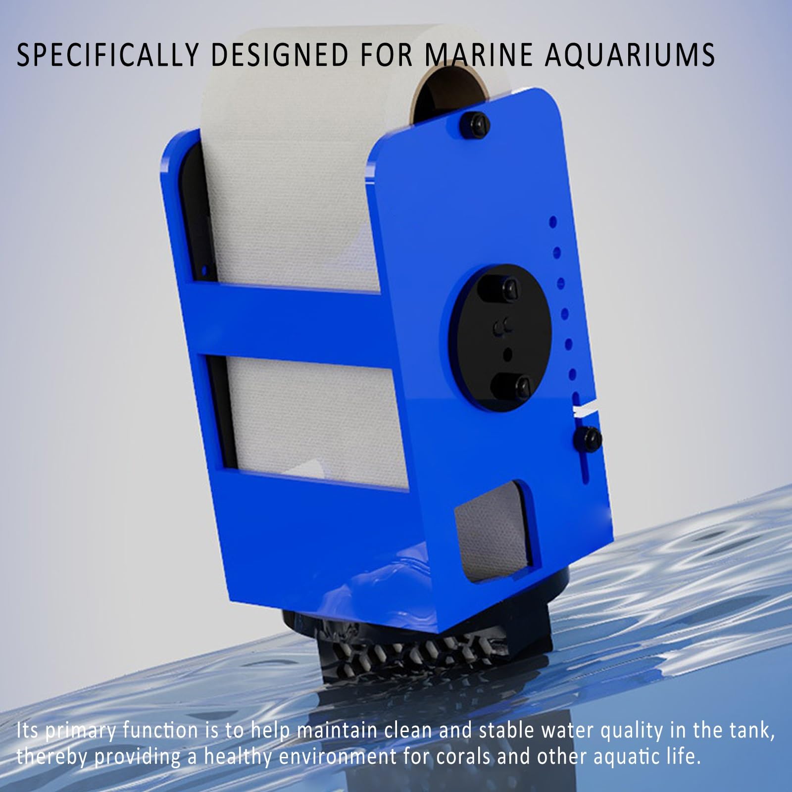 Automatisches Aquarium-Filtersystem mit APP-Steuerung, intelligente Flüssigkeitsstand-Induktion, starke Filtration, einstellbare Geschwindigkeit für 4800 l Meerwasser