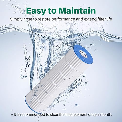 Miniatura 4 de TOREAD Filtro de repuesto para piscina PA175, Hayward CX1750RE, C1750, Unicel C-8417, Filbur FC-1294, 25230-0175S, 817-0175P, Aladdin 27501, L x OD