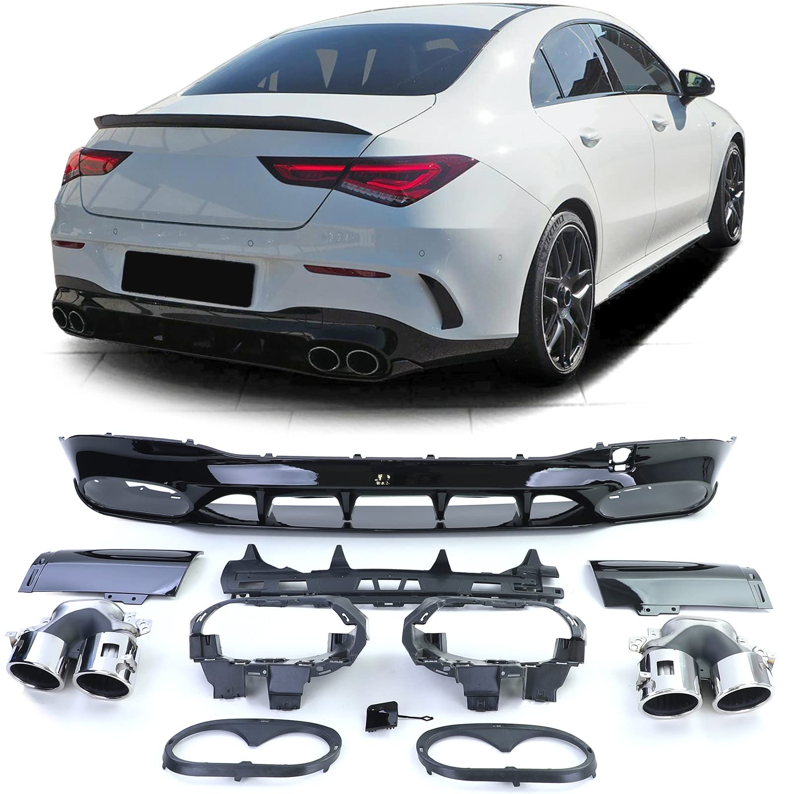 Progressive Diffusor CLA X118 Shooting Brake Original Mercedes-Benz | X118 -Progressive-Dif-K