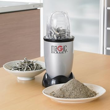 OfficialShop Japan Shop Japan Magic Bullet Basic Black Compact Mixer with 7 Functions: Chopping, Grating, Mixing, Crushing, Pulling, and Whisking for Quick Food Prep, Easy to Disassemble for Simple