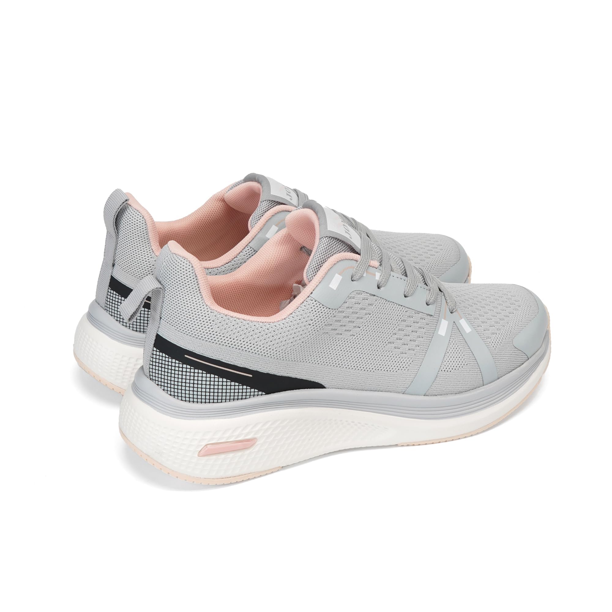 JOMIX Baskets Femme Respirantes en Maille Sneakers Légères à Semelle Épaisse pour Fitness Yoga Running et Tennis