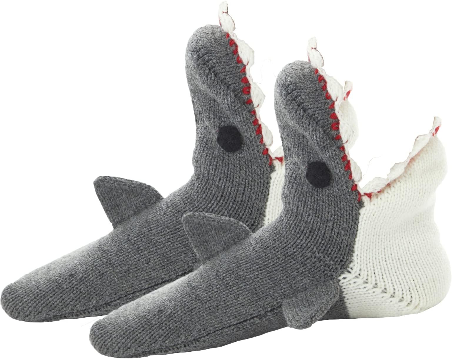Unisex Knit Funny Animal Crocodile Socks Novelty Shark Crocodile Floor Socks Wool Winter Warm Thick Casual Sock