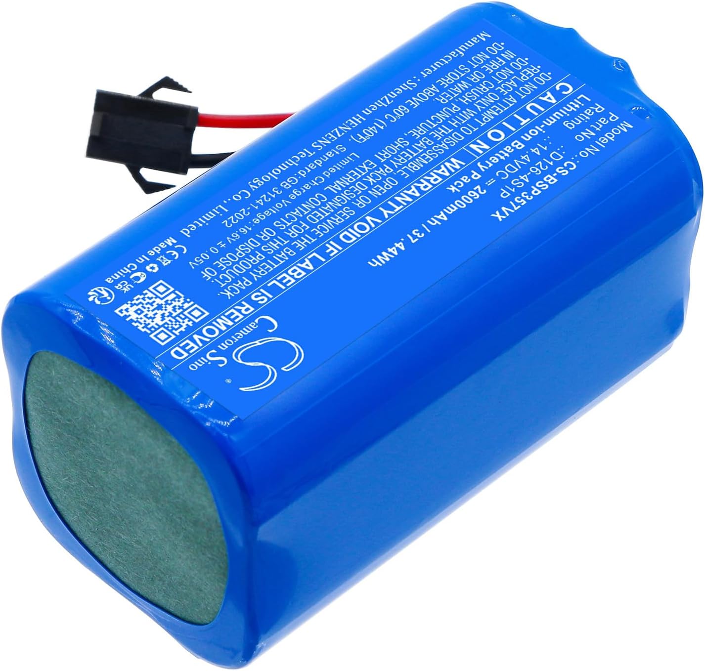 Cameron Sino New 2600mAh Replacement Battery for 3571, P3571+, Readyclean A3 Robotic Mop, ReadyClean Robot A3, ReadyClean Robot Vacuum P3097