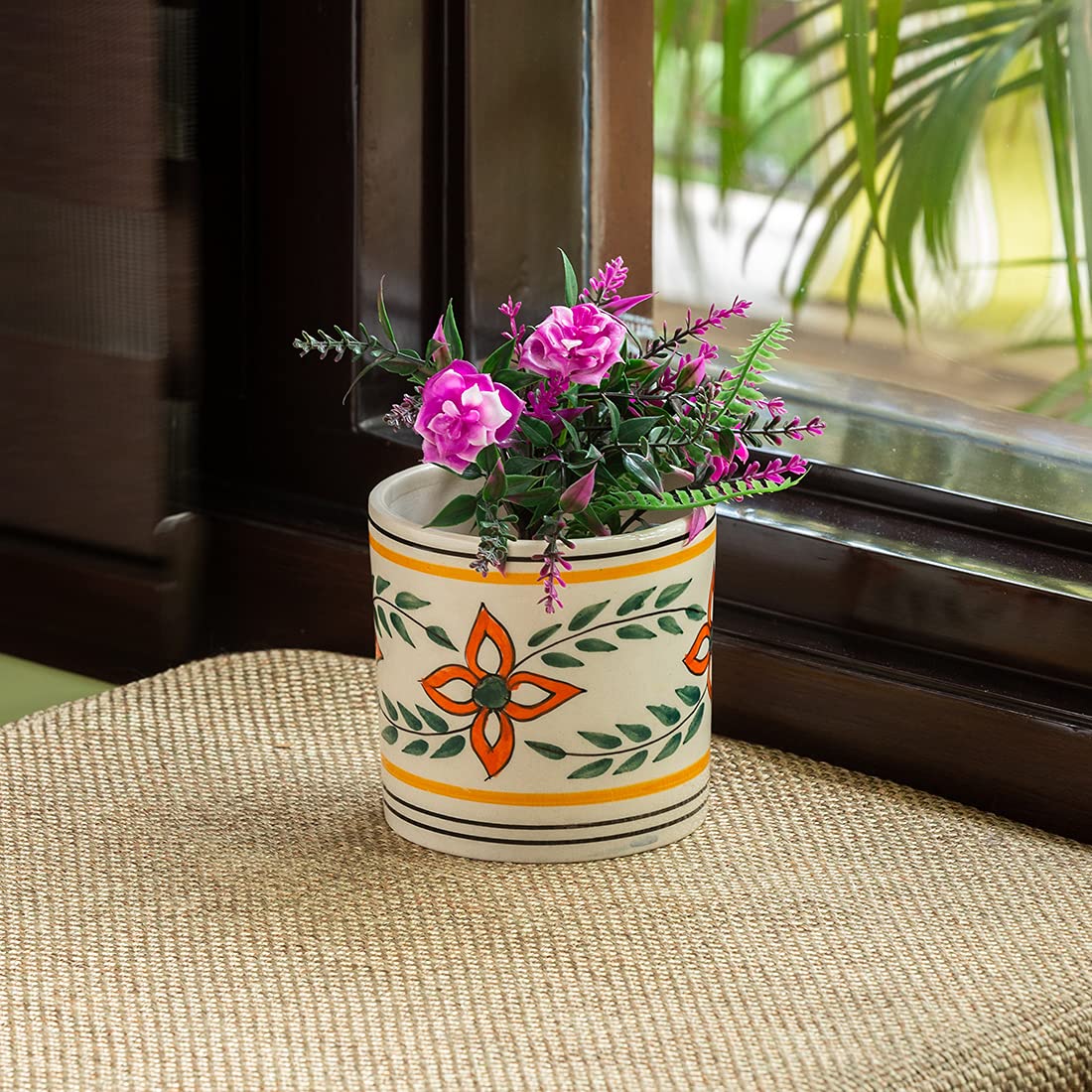 See full amazon price history chart for ExclusiveLane Ethnic Lily Ceramic Flower Pots for Home Decoration Indoor Plants (4 Inch, Multicolor) | Handpainted Table Planters for Living Room Pots and Planters Garden Decoration Items ExclusiveLane Ethnic Lily Ceramic Flower Pots for Home Decoration Indoor Plants (4 Inch, Multicolor) | Handpainted Table Planters for Living Room Pots and Planters Garden Decoration Items (B09CV6MTVC) Amazon Price History, Amazon Price Tracker