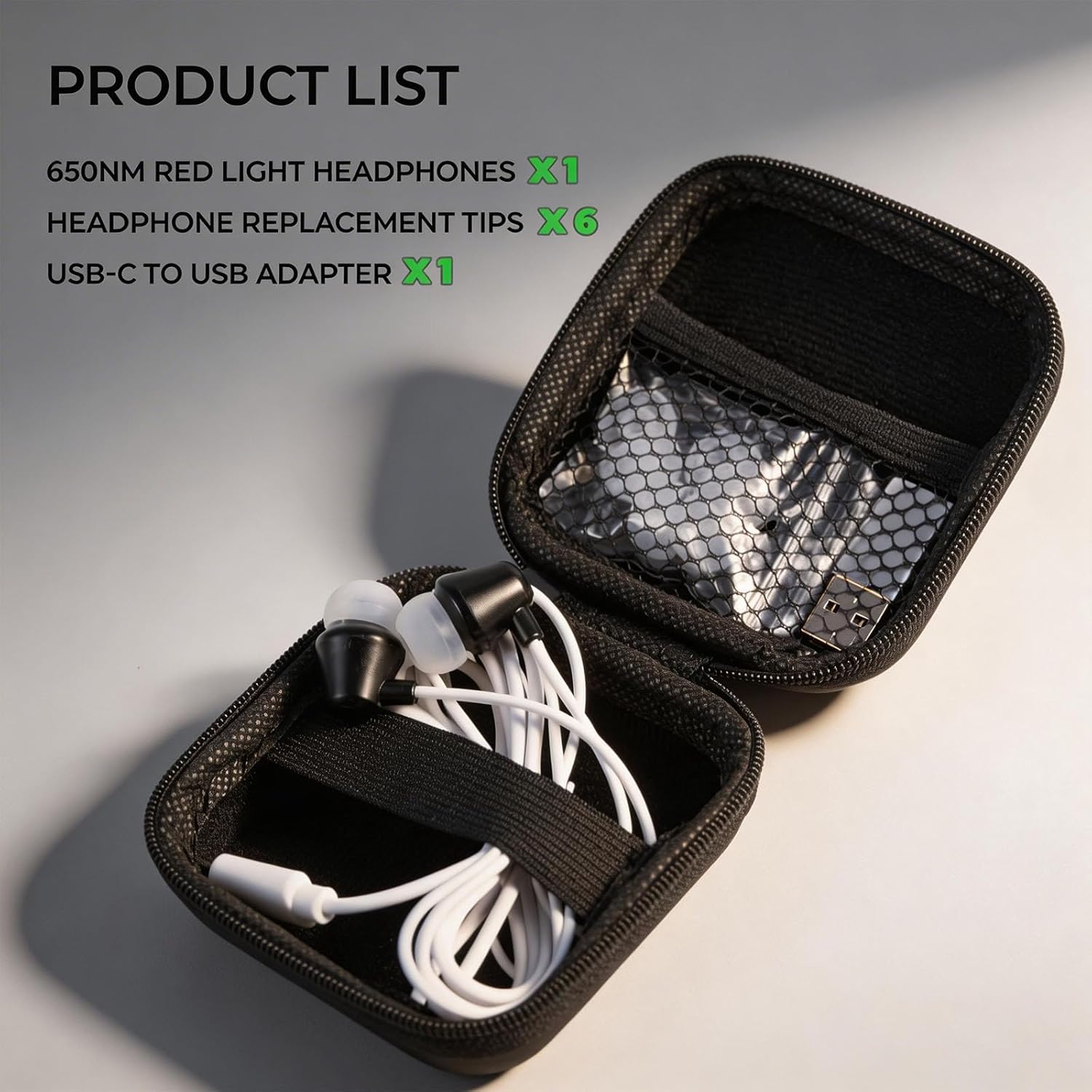 2-in-1 Earplugs Relief - Headphones for Ear Relief, Earplugs for Sleep, with USB & Type-C
