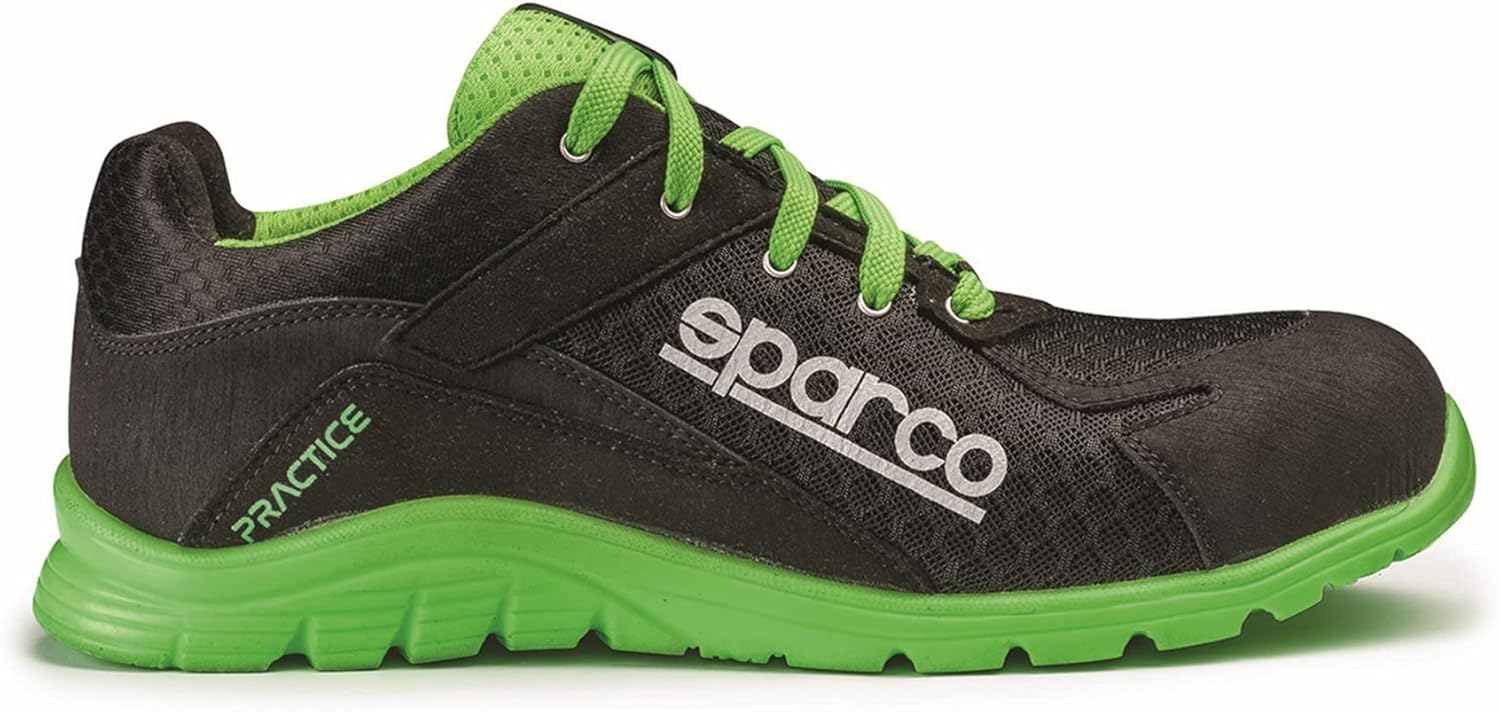 Sparco S0751746NRVF 0751746NRVF, Black/Green, 46