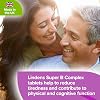Lindens - أقراص Super B المعقدة - 90 Pack - UK Made - 3 months Supply with a Full Spectrum of B Vitamins and Vitamin C - يقلل من التعب والإرهاق - Letterbox Friendly ، نباتي