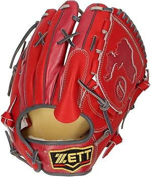 【軟式 投手用 千賀モデル】ZETT Pro Model 軟式グローブ レッド 軟式 投手用 千賀モデル】ZETT Pro Model 軟式グローブ レッド ZETT