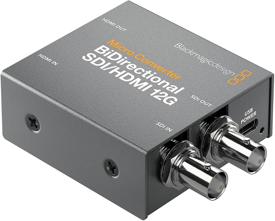 Amazon.com: Blackmagic Design Micro Converter Bi-Directional SDI Amazon.com: Blackmagic Design Micro Converter Bi-Directional SDI