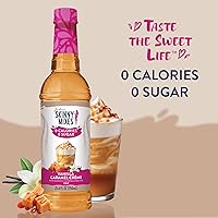 Vista 182 de Jordan's Skinny Syrups - Caramelo de mantequilla, jarabe saborizante sin azúcar, botella de 25.4 onzas (paquete de 1)