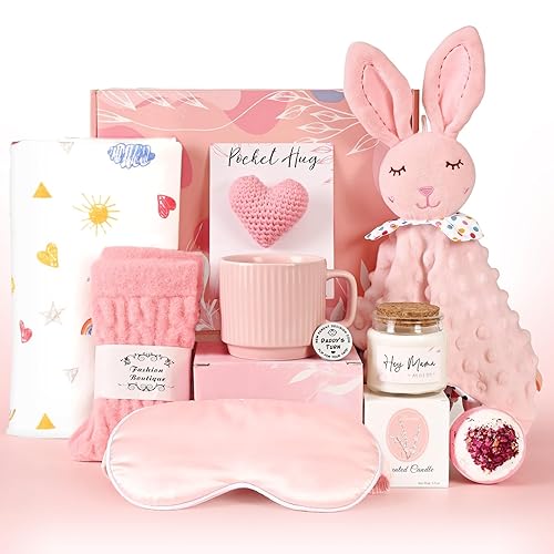 YHRJWN New Mom Gifts, 10 Pcs New Mom Care Package