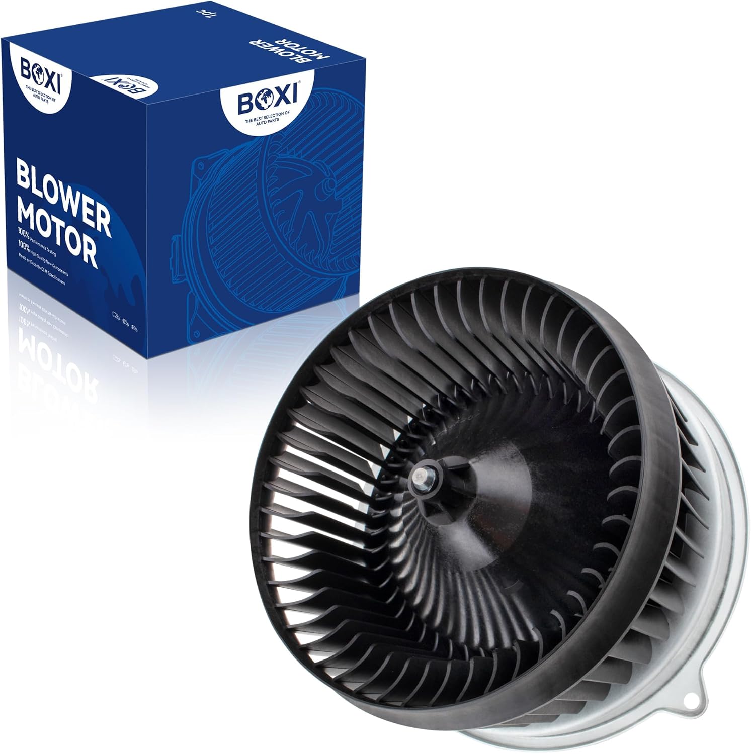 BOXI 24V Front HVAC Heater Blower Motor Assembly Fits for Komatsu PC210-7 PC220-7 PC360-7 / Replaces 116340-7030 282500-1480 CM676452 ND116340-7030