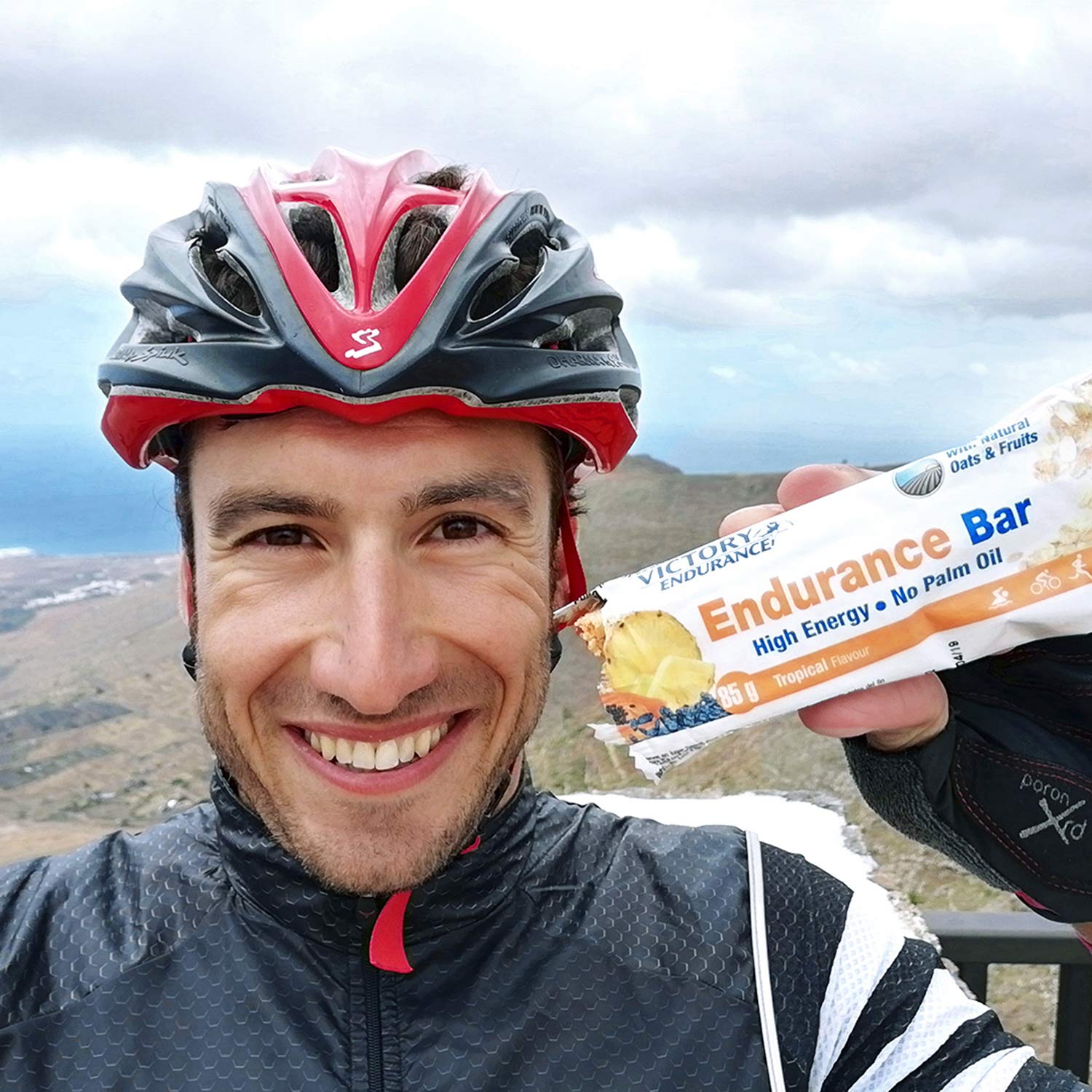 VICTORY ENDURANCE WVE.104104 Endurance Bar Cioccolato Bianco-Banana 85g x 25 unità con avena