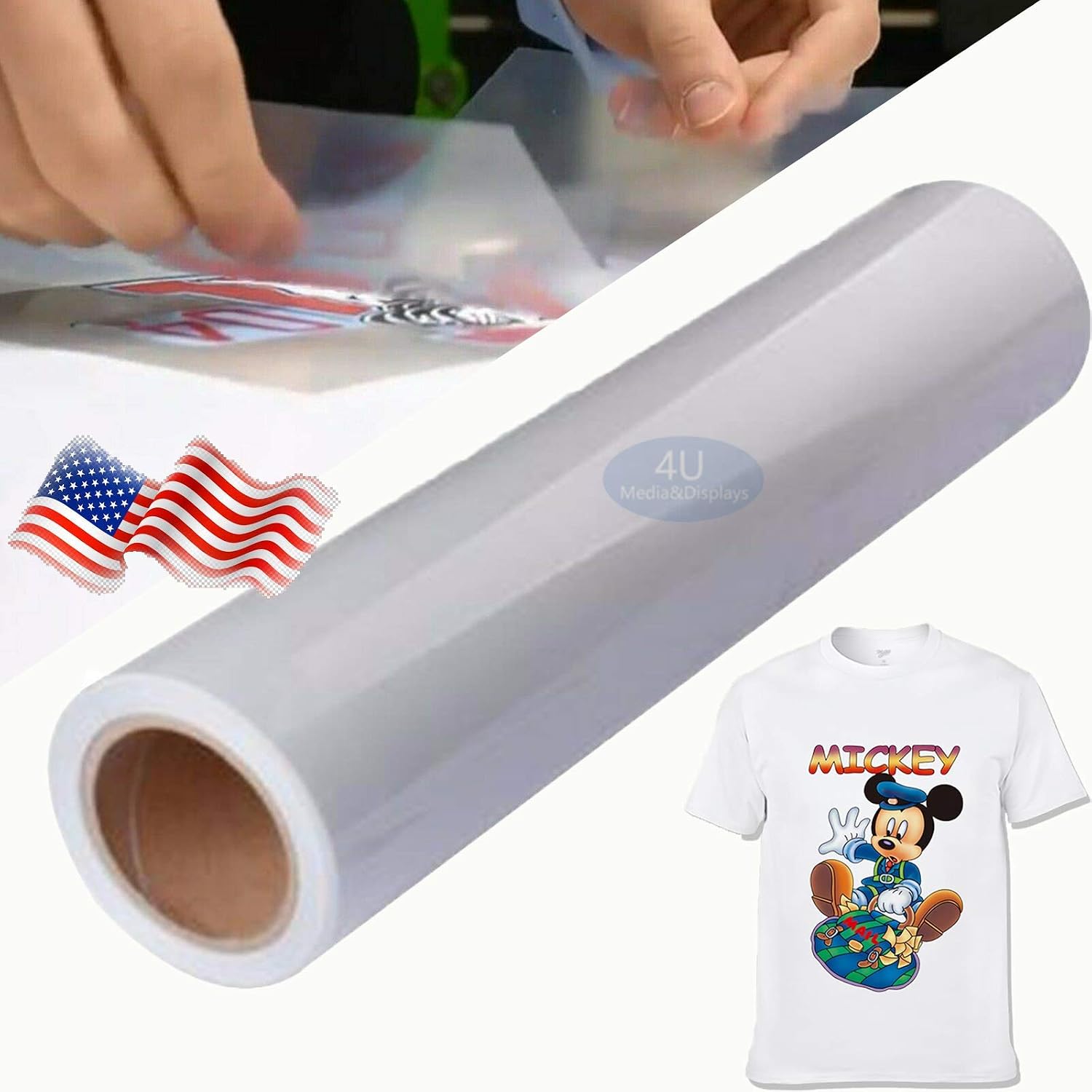 Matte Printable Heat Transfer PU Vinyl 