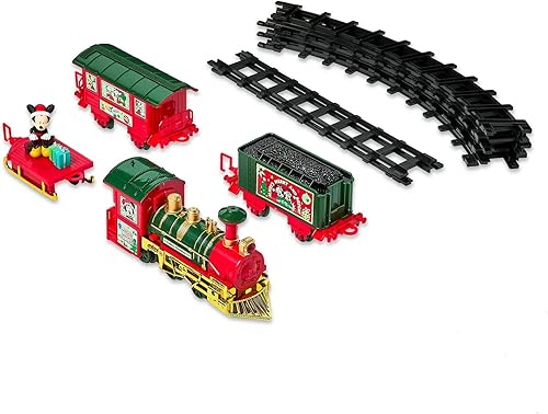 Miniatura 2 de Disney Mickey Mouse Express - Juego de tren navideño con luces y sonidos