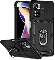 Vista 1 de Cyberland Xiaomi RedMi Note 11 PRO 4G5G Funda deslizante Lente de cámara de grado militar con cubierta magnética para Xiaomi RedMi Note 11 PRO 4G5G