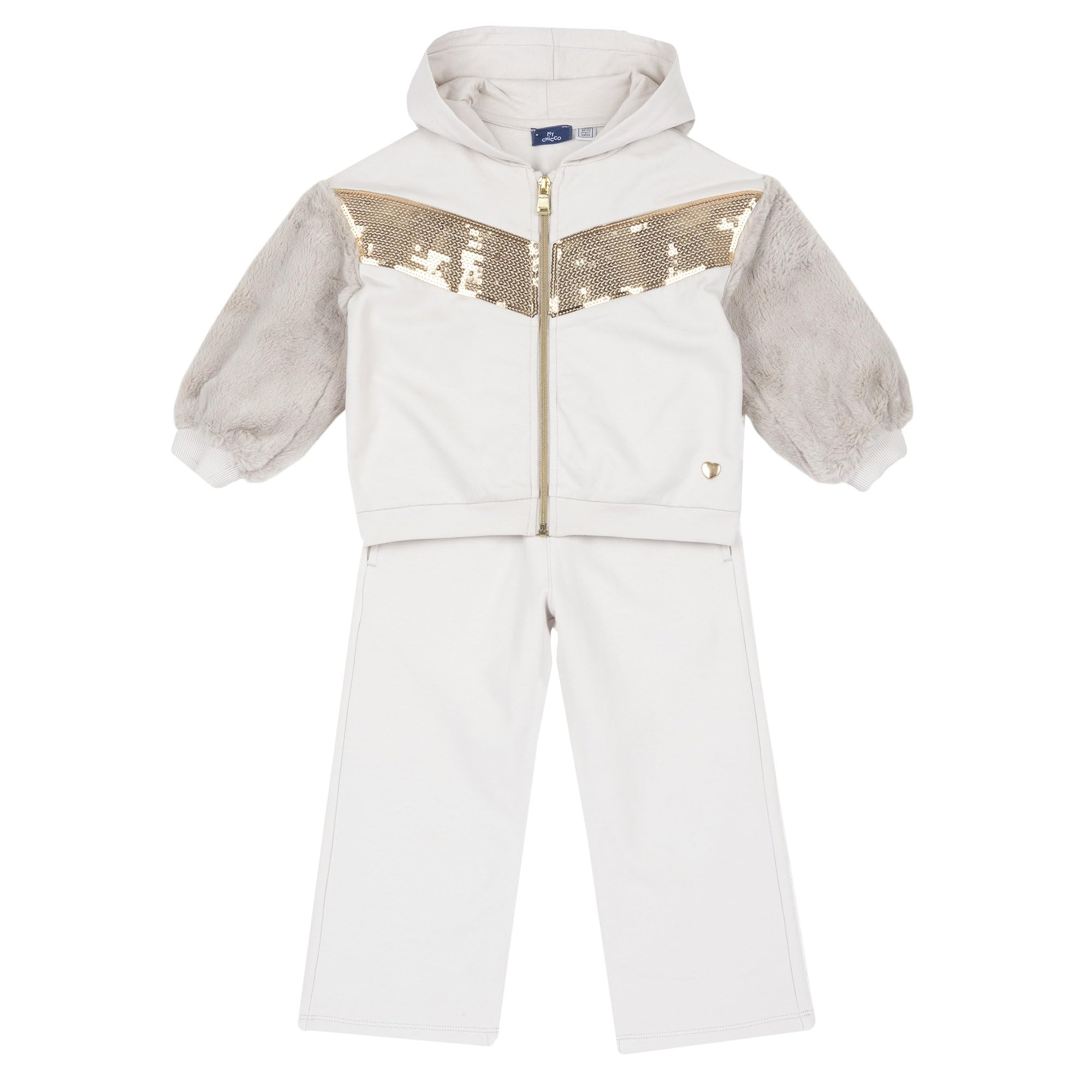 Chicco, Tuta Bambino con Felpa e Pantaloni Lunghi, Comoda e alla Moda, Abbigliamento Bambino, Designed in Italy