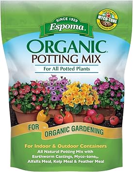 Espoma Organic All Purpose Potting Mix 4 qt - Thumbnail 5