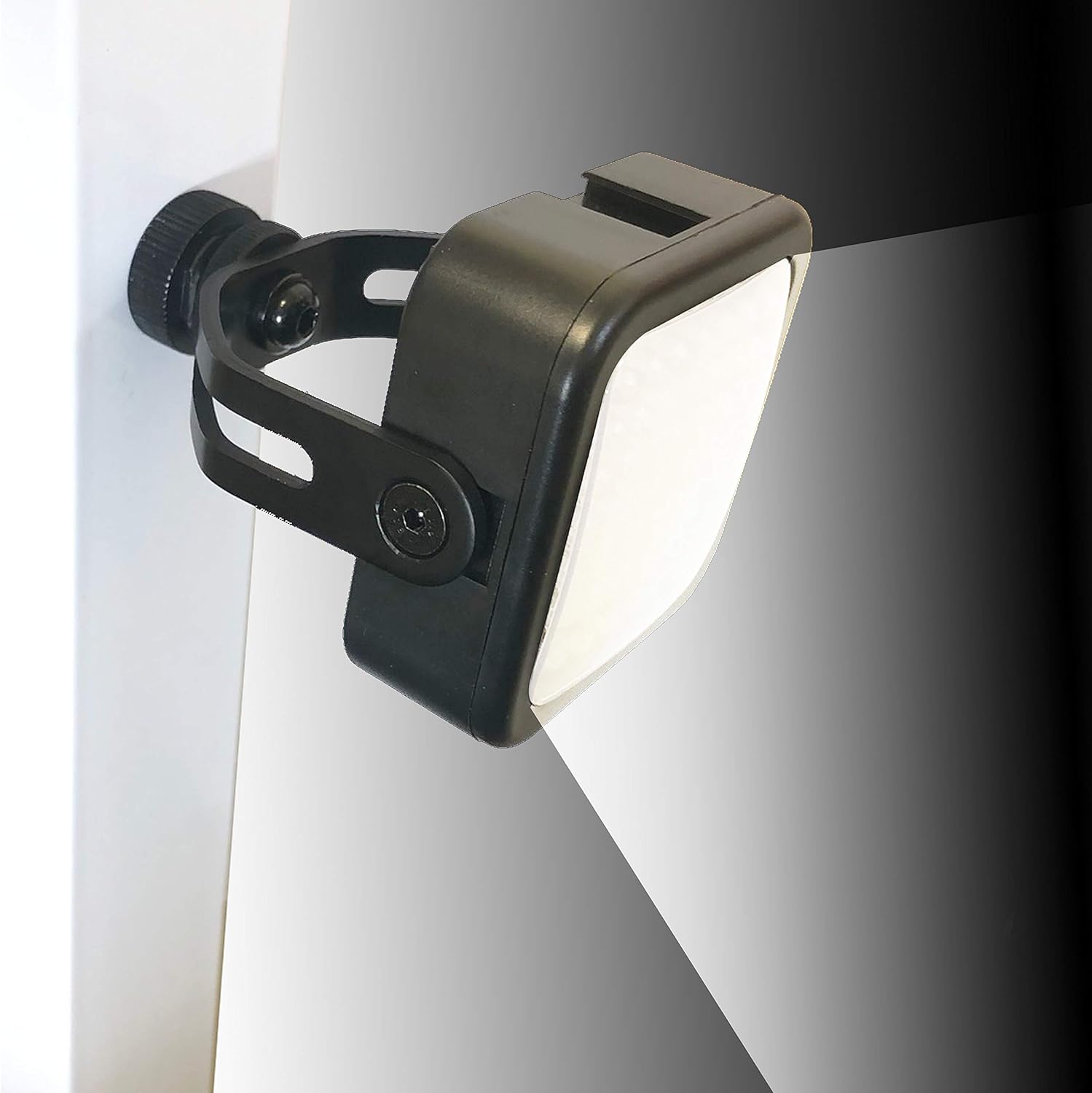 Vidpro LED-50 Photo and Video LED Light with Dimmer and Magnetic Yoke Mount Perfect for On-Camera Use DSLRs Mirrorless Video Cameras Phones Conferencing Vlogging