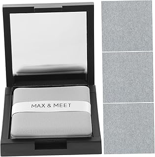 FRCOLOR 1 Conjunto De Folhas Ferramentas Guardanapos De Papel Toalhas De Papel Papel Absorvente De Óleo Facial Tecidos Absorventes De Óleo Papel Absorvente De Maquiagem Papel Absorvente