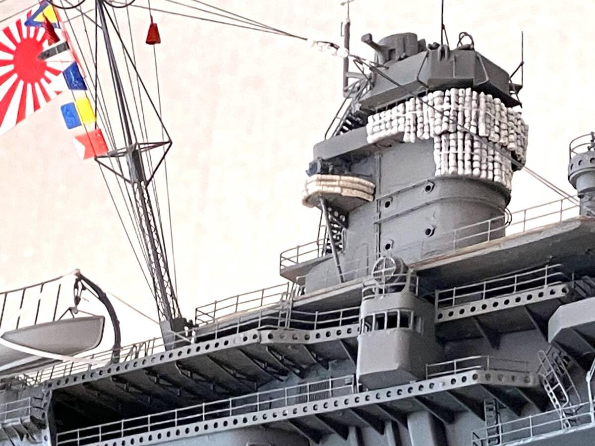 完成品 1 350 航空母艦 蒼龍 ミッドウェー海戦仕様 アクリルケース付属 おもちゃ