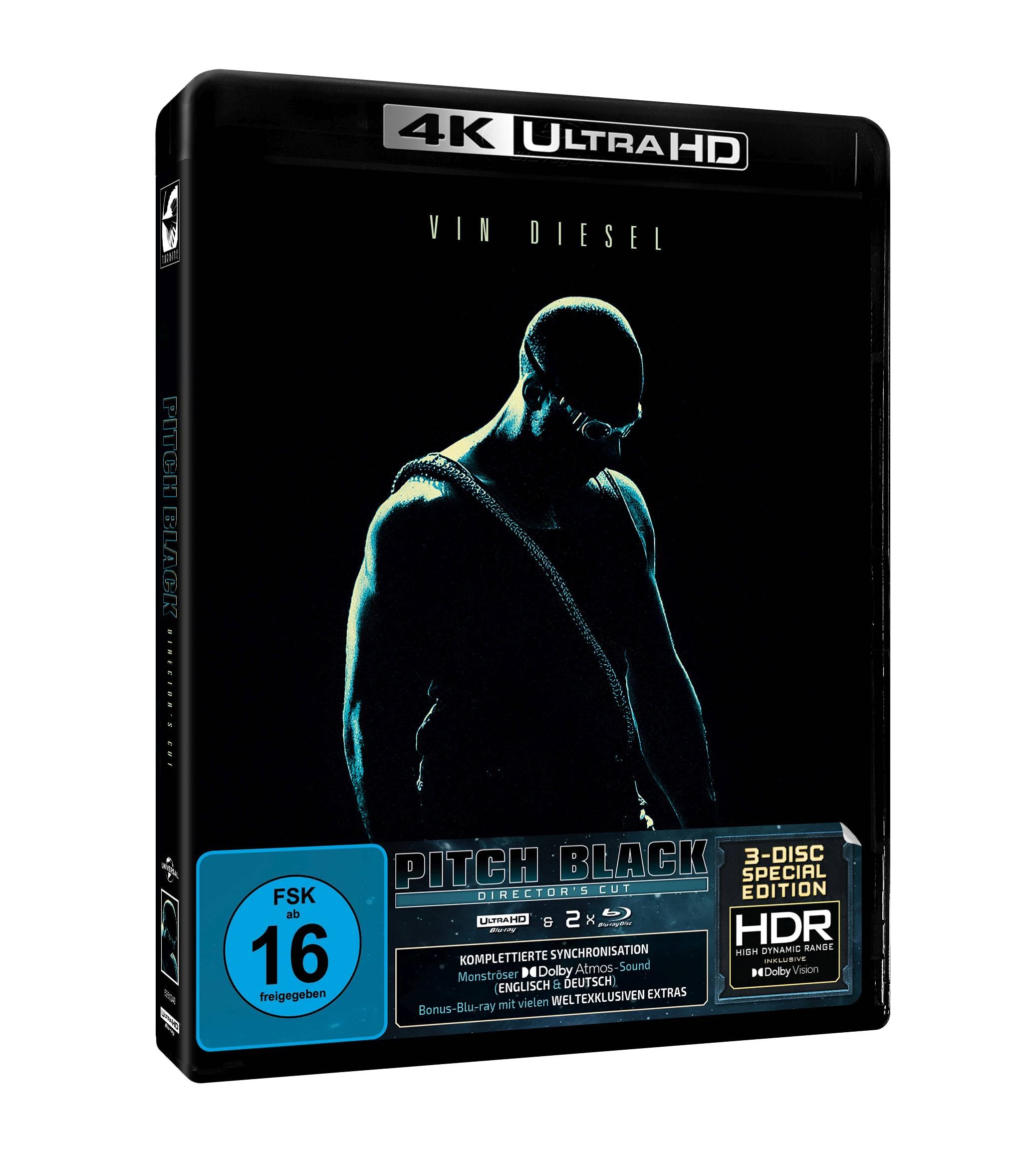 Pitch Black (Director's Cut) – (4K Ultra HD) (+ Bonus