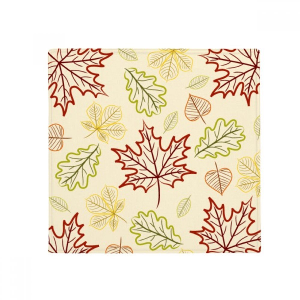 Tapis de sol Thanksgiving feuille motif anti-slip contre les glissades en cuisine et entrée