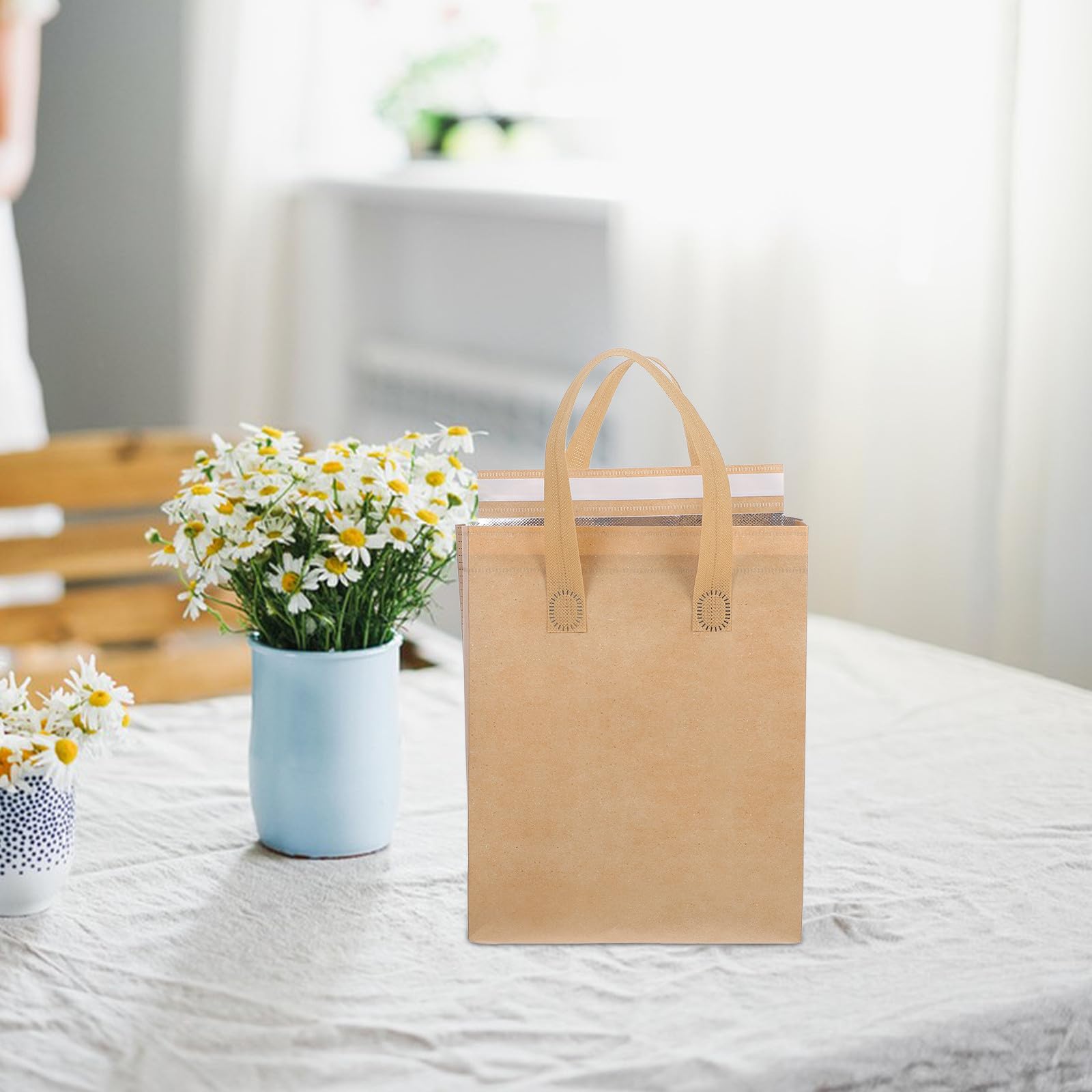 FOMIYES Thermotaschen für Lebensmittel 50stücke aus Non Woven für Catering