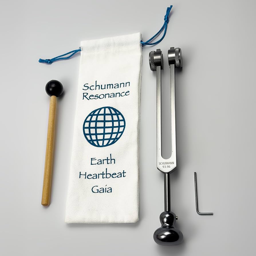 Amazon.com: 93.96Hz Schumann Tuning Fork with Attenuator - Sound