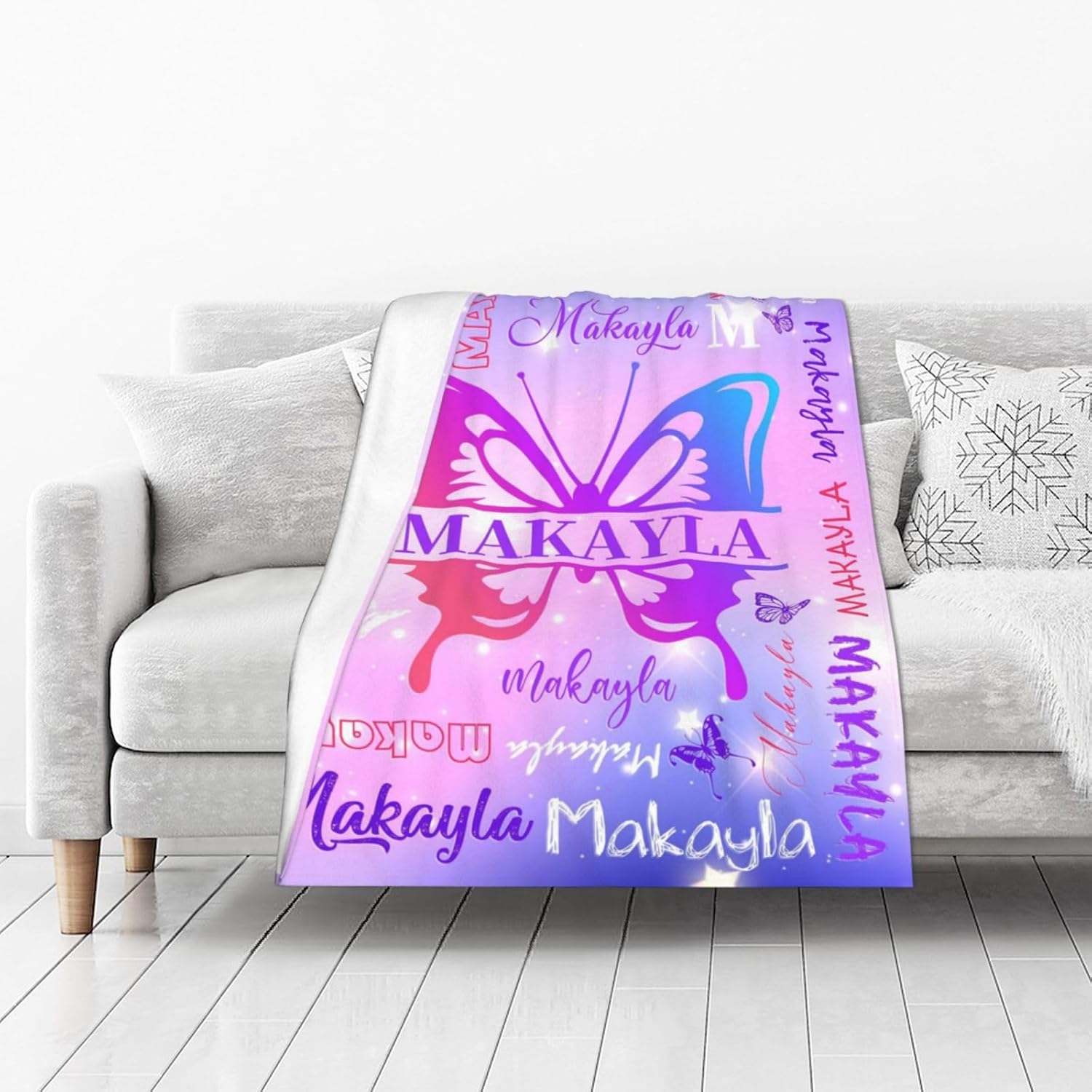 Personalized Blankets for Adults Custom Blanket Customized Blanket Gift for Daughter Flannel Fleece Blankets - Image 3