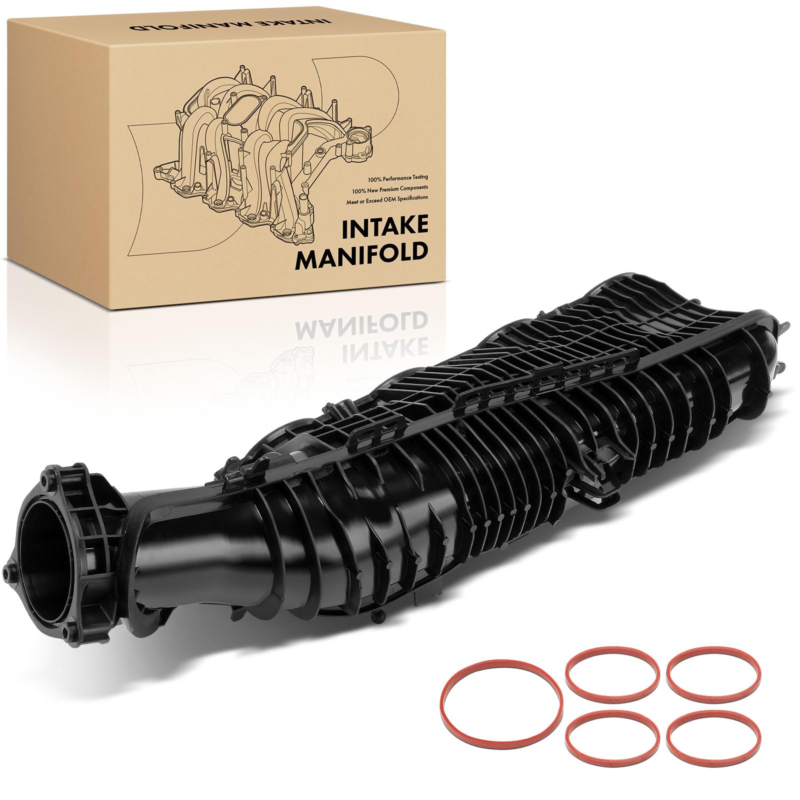 Frankberg Collettore di aspirazione con guarnizioni 11617617500 | Compatibile con: X1 F48, M.i.n.i Cabrio F57, 2 Gran Tourer F46, M.i.n.i F56, 2 Active Tourer F45, M.i.n.i Clubman F54
