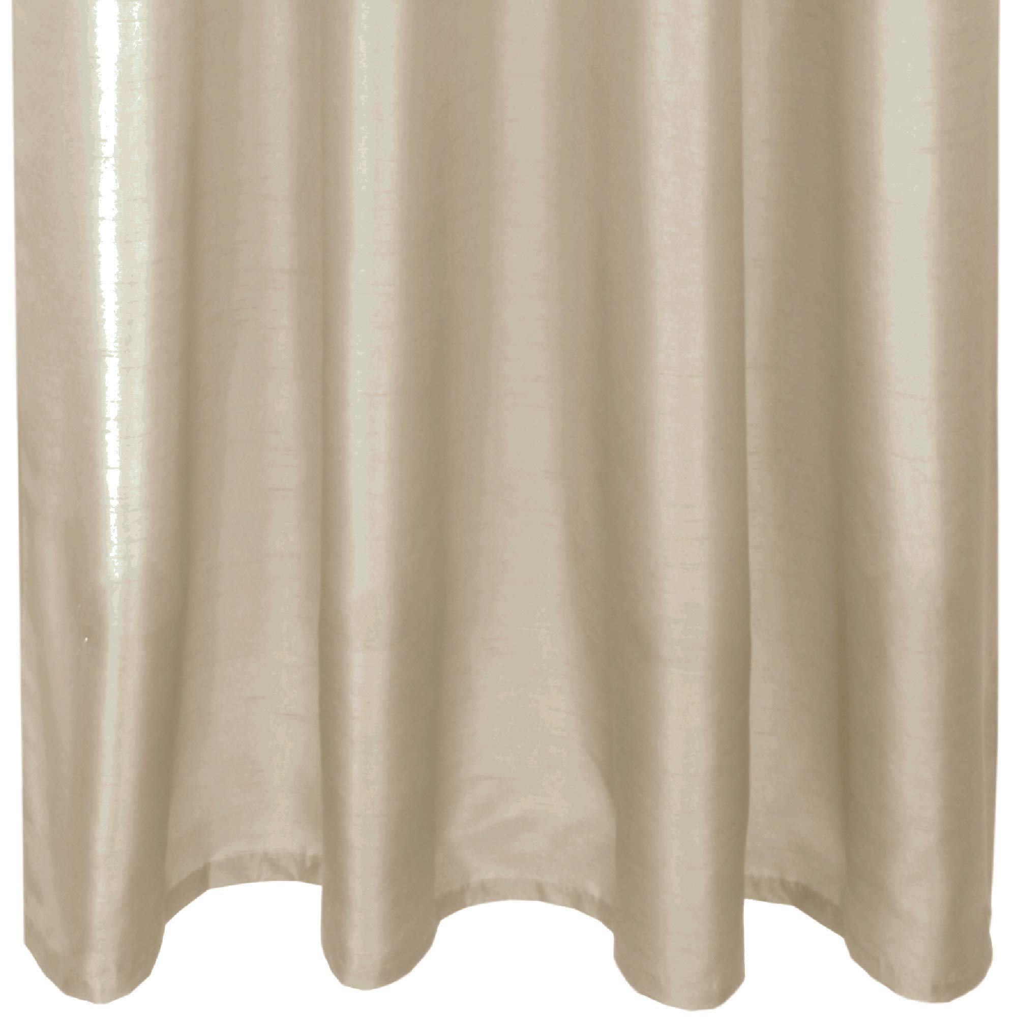 Bestlivings Tende Oscuranti In Poliestere Con Occhielli - Colore Tortora, Effetto Lucido, Protezione Anti-sguardo, 140x245 Cm - 3