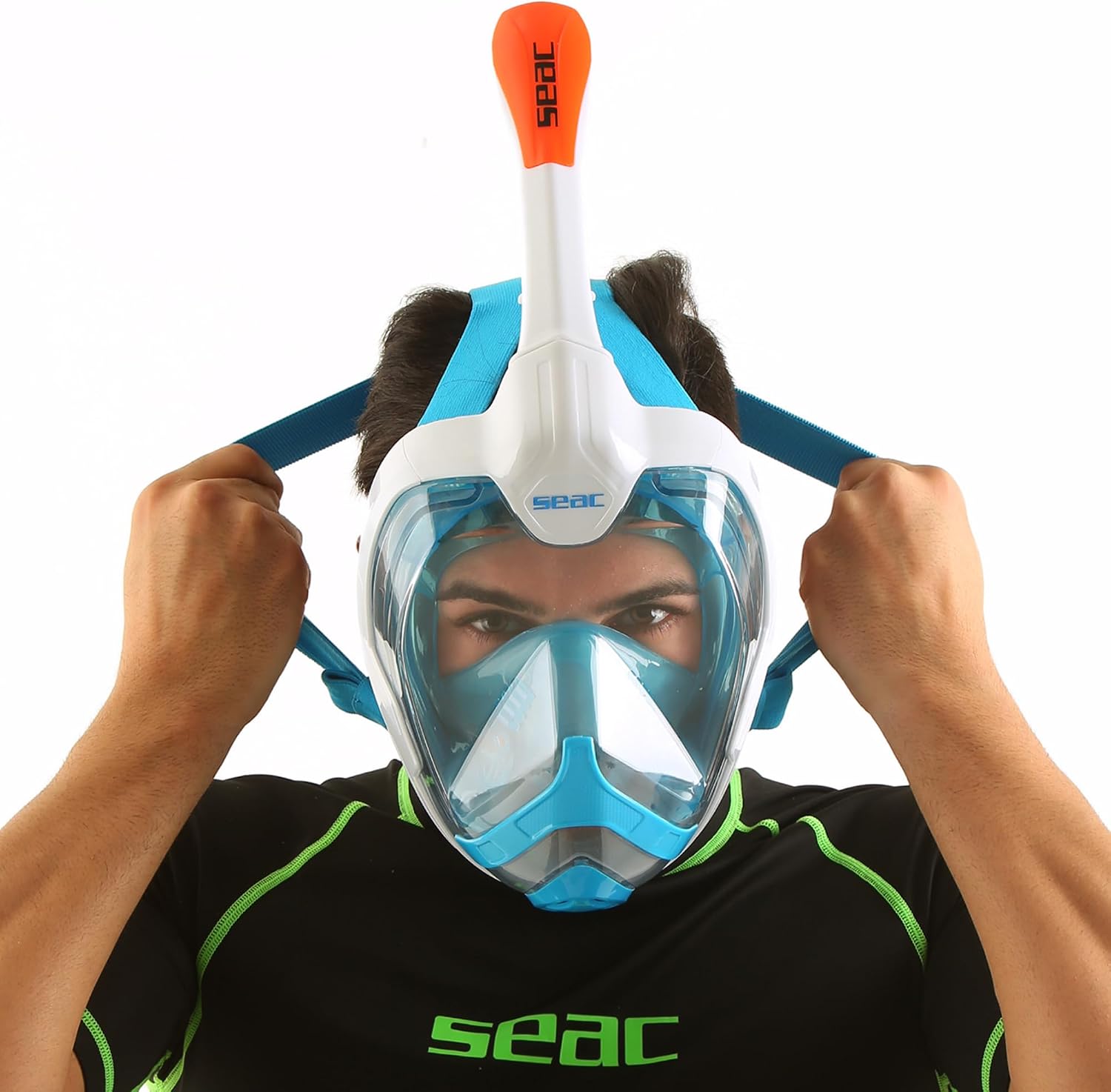 SEAC Magica Full Face Snorkeling Mask Comfortable for Smaller Faces