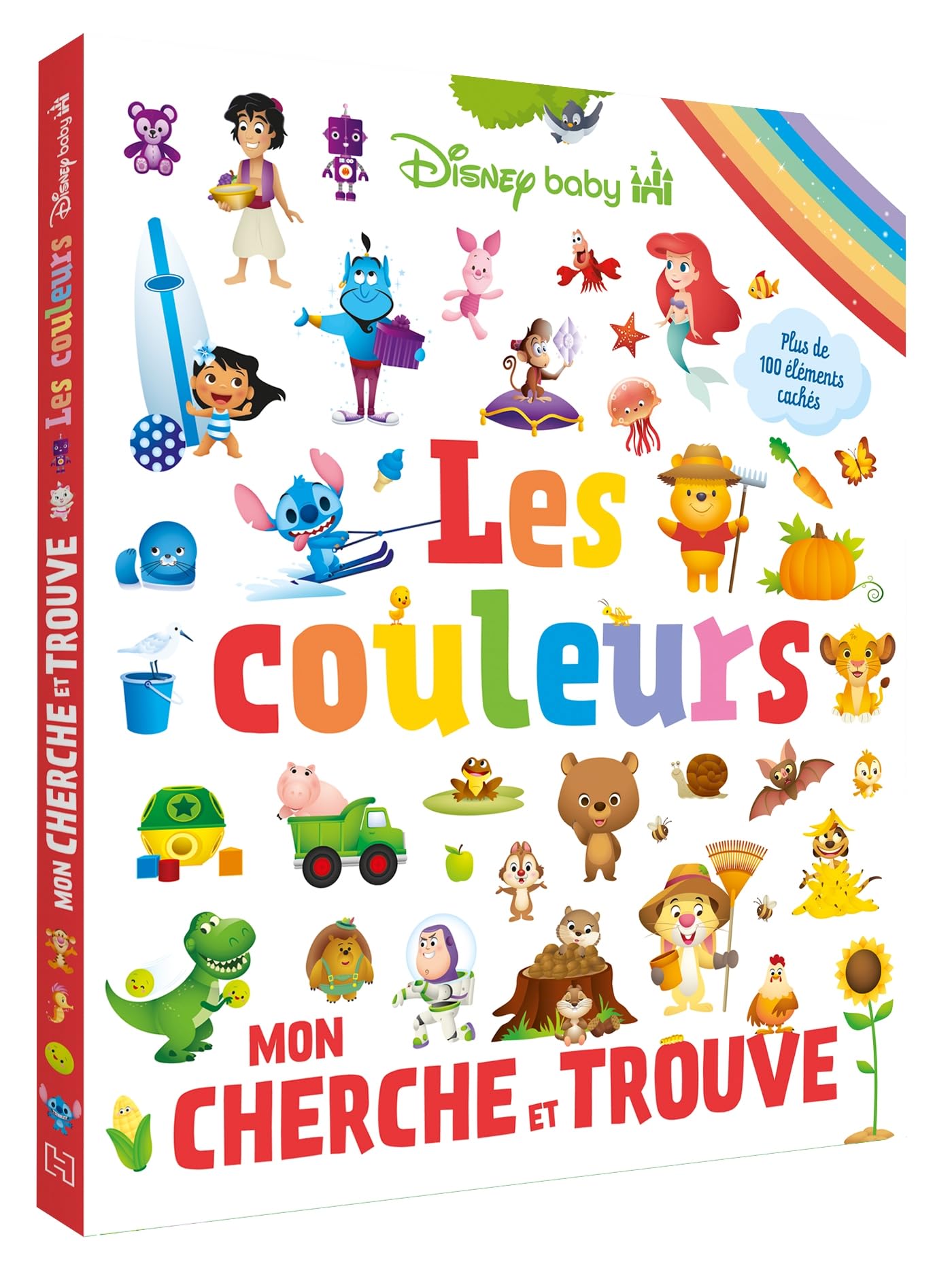 DISNEY BABY - Mon Cherche et Trouve - Les Couleurs - Plus de 90 éléments à trouver: Plus de 100 éléments cachés