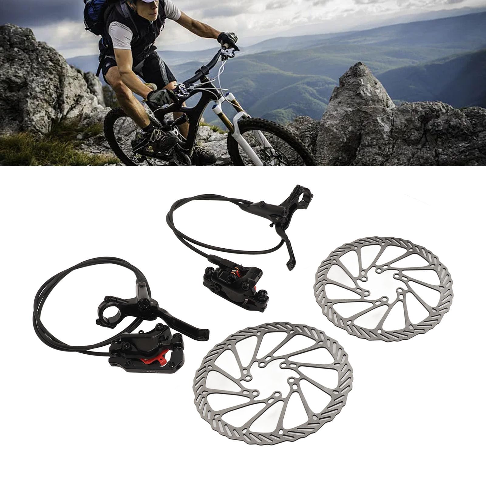Amazon | 油圧ディスクブレーキキット、マウンテンバイクディスク