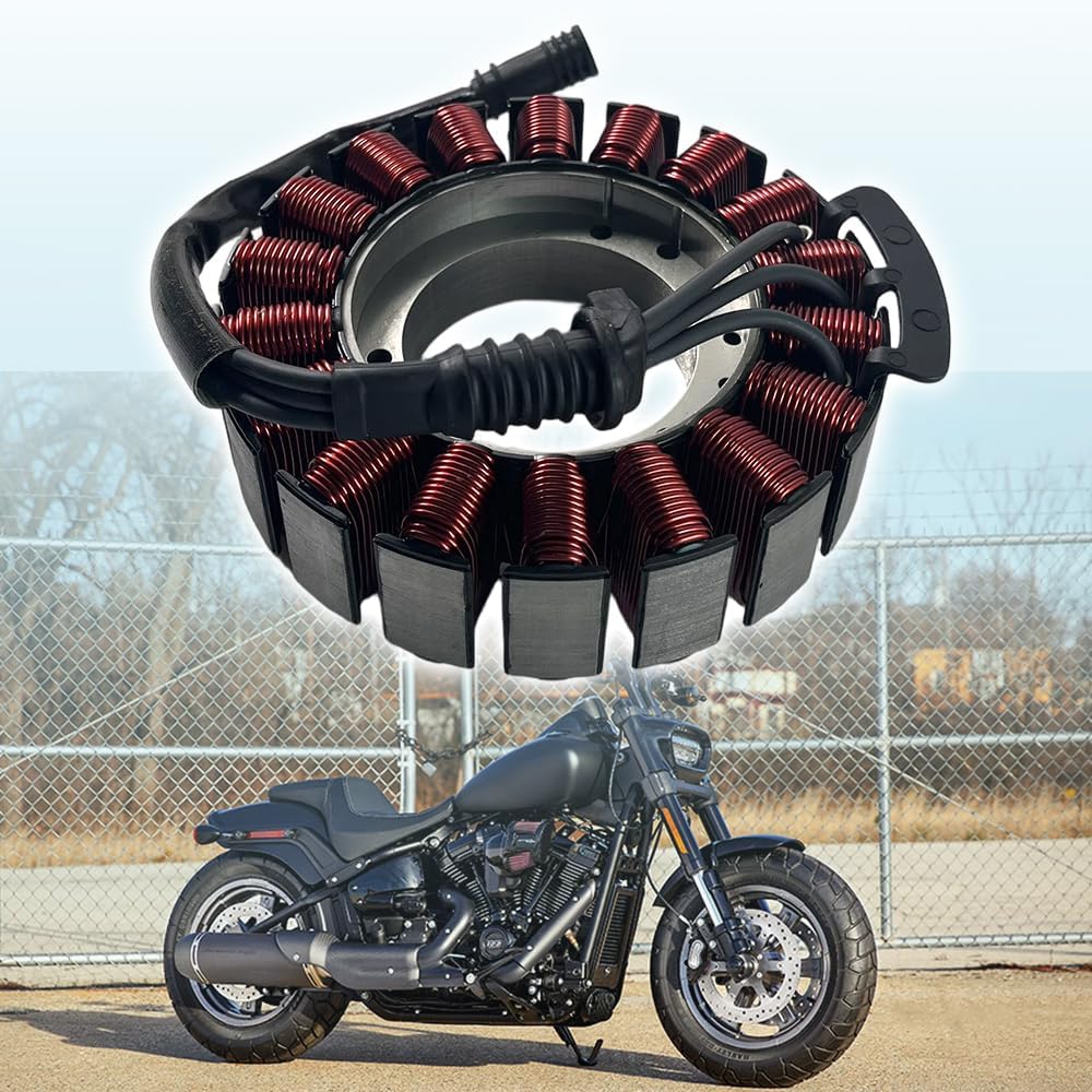 Stator Replacement for Harley Davidson 2017-2022 Road King/Road Glide/Street Glide,2018-2022 Softail,2017-2022 Tri Glide Ultra/Freewheeler,2019-2022 Electra Glide,Compatible with OEM 29900042