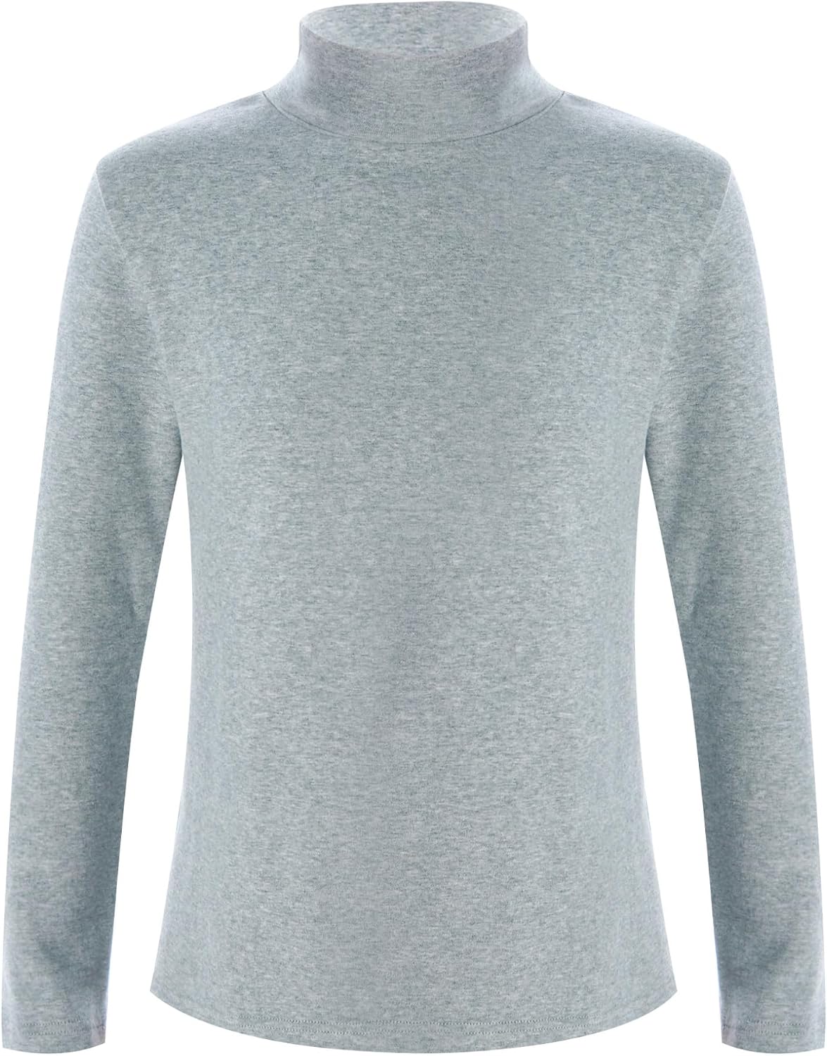 Freebily Kids Girls Boys Underwear Long Sleeve Turtleneck Basic Undershirt Tops Loungewear Causal Daily Wear Fall Winter