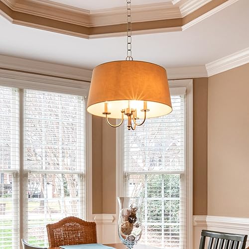 Miniatura 2 de Ciata Cadena de cesta colgante de calibre 11 de 36 pulgadas, acabado de latón antiguo, paquete de 2