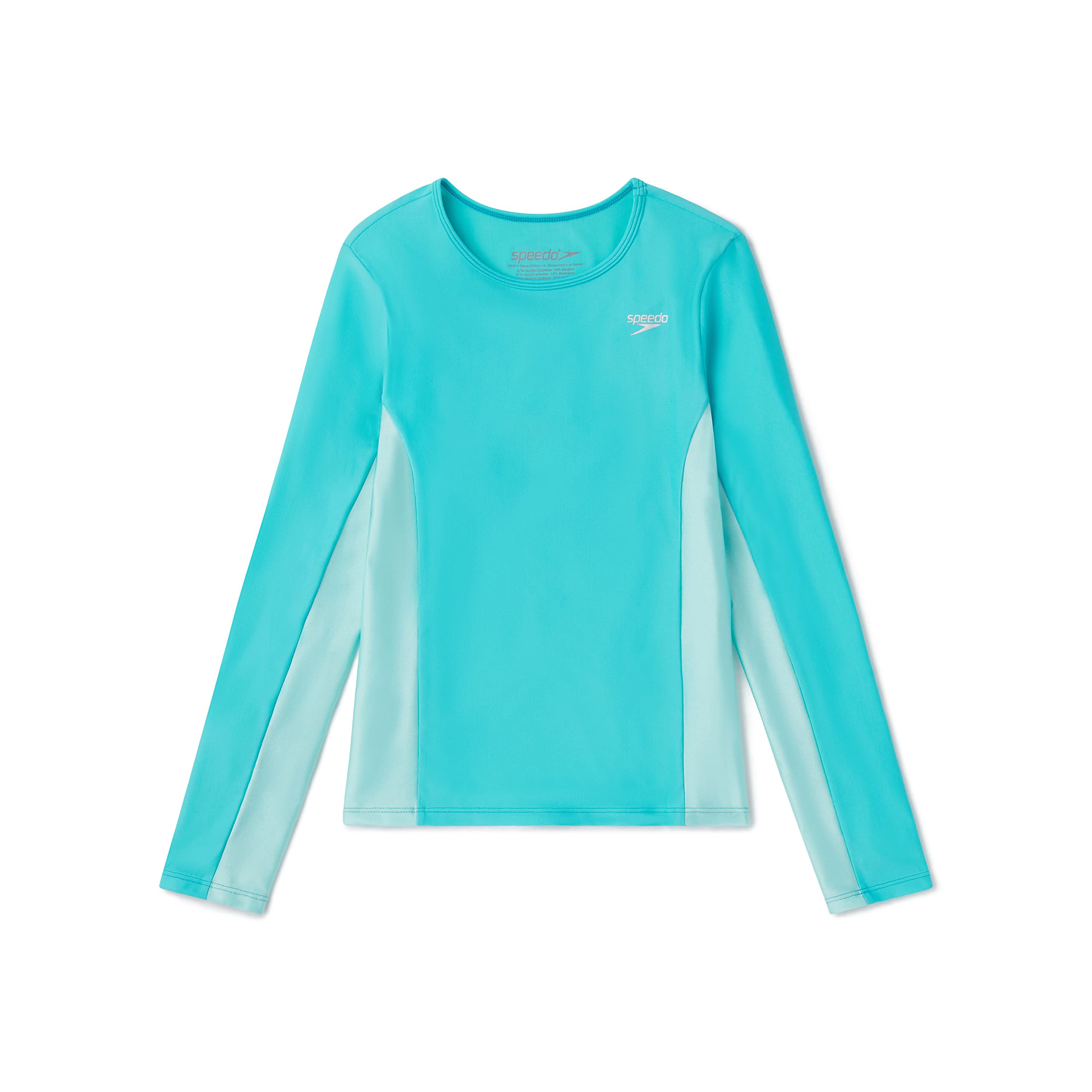 Speedo Girl's Uv Swim Shirt Long Sleeve Rashguard