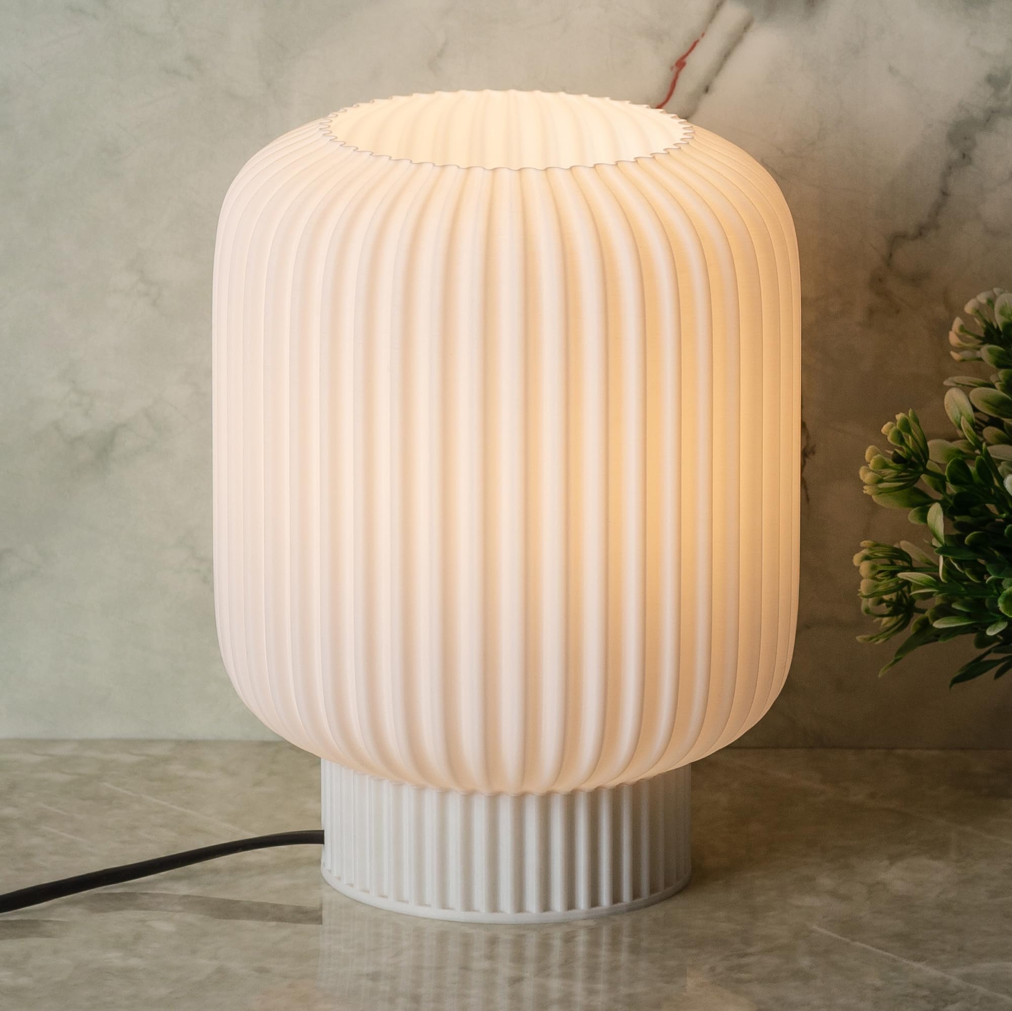 Vidmahi Mashroom Table Lamp, Office Lamp, Home Decor Items, Lamp for Living Room, Light Lamp, Bedside Lamp, Table Lamp for Bedroom, Modern Minimal Decor (White Base) (B0CTQLV1V5) Amazon Price History, Amazon Price Tracker