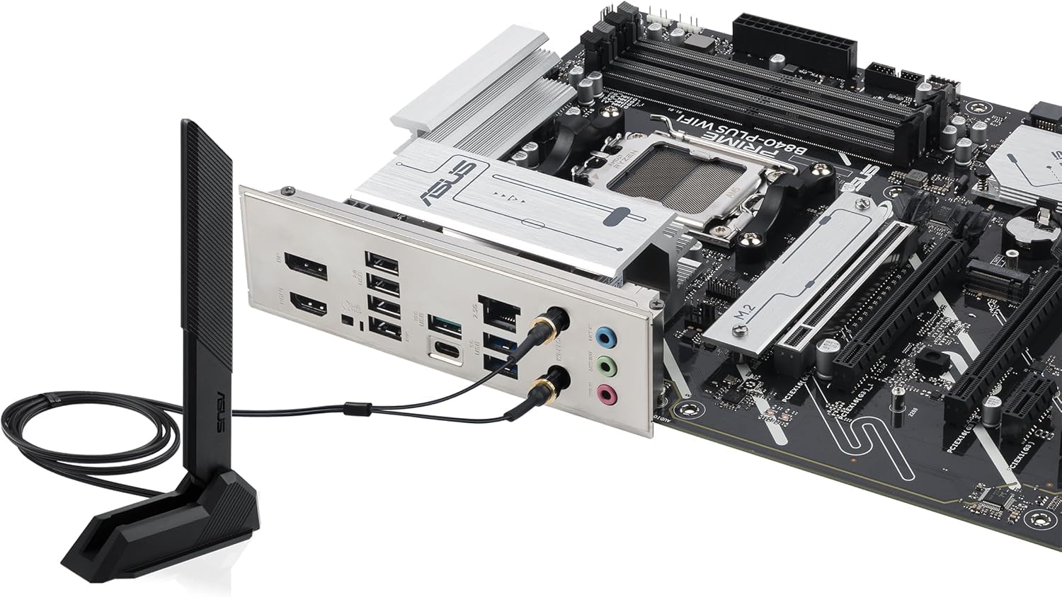 Amazon | ASUS AMD AM5 AMD B840 ATX マザーボード Ryzen 9000 &8000