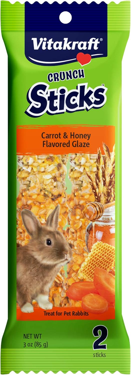 Vitakraft Crunch Sticks Rabbit Treat Carrot and Honey