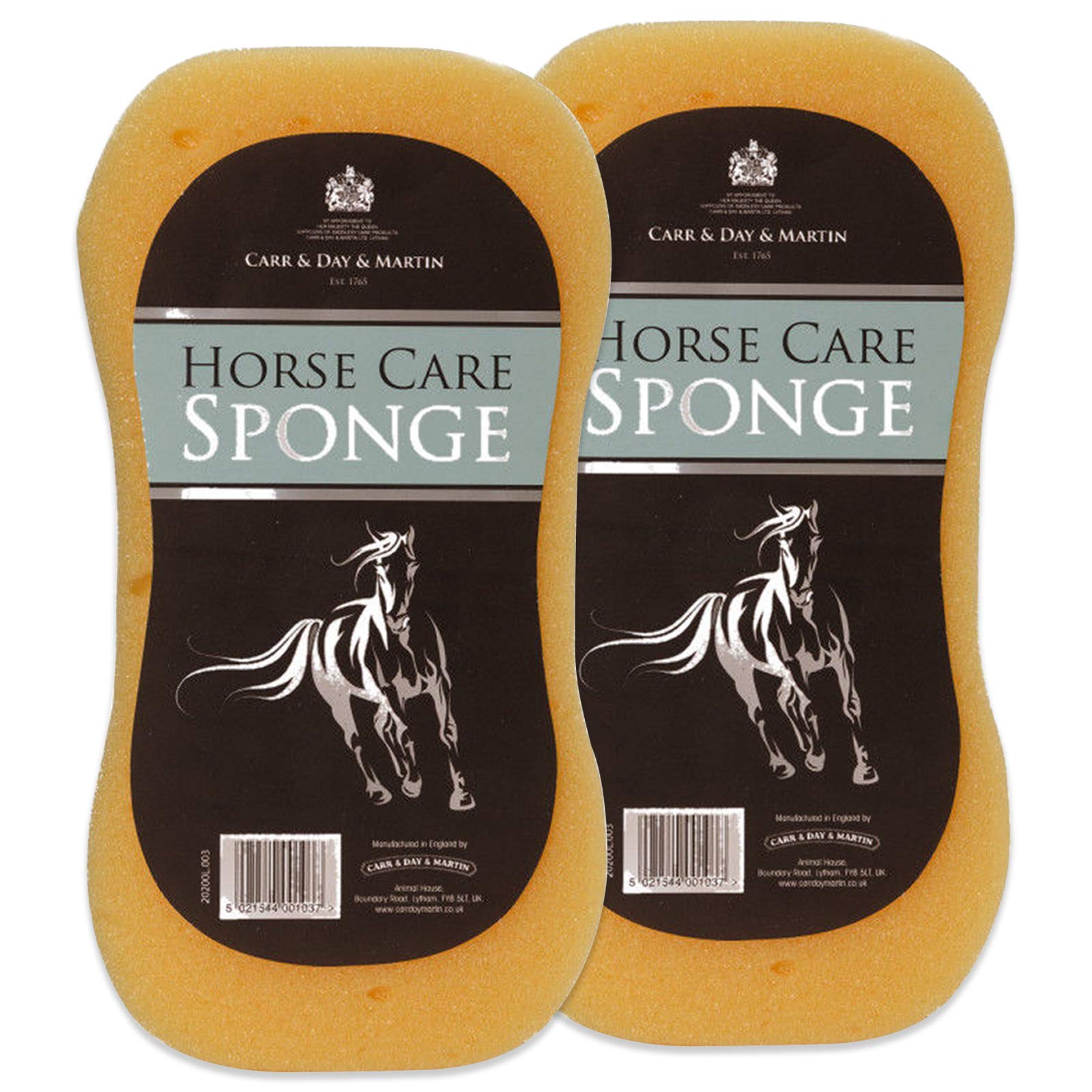 Carr & Day & Martin - Twin Pack Horse Care Sponge