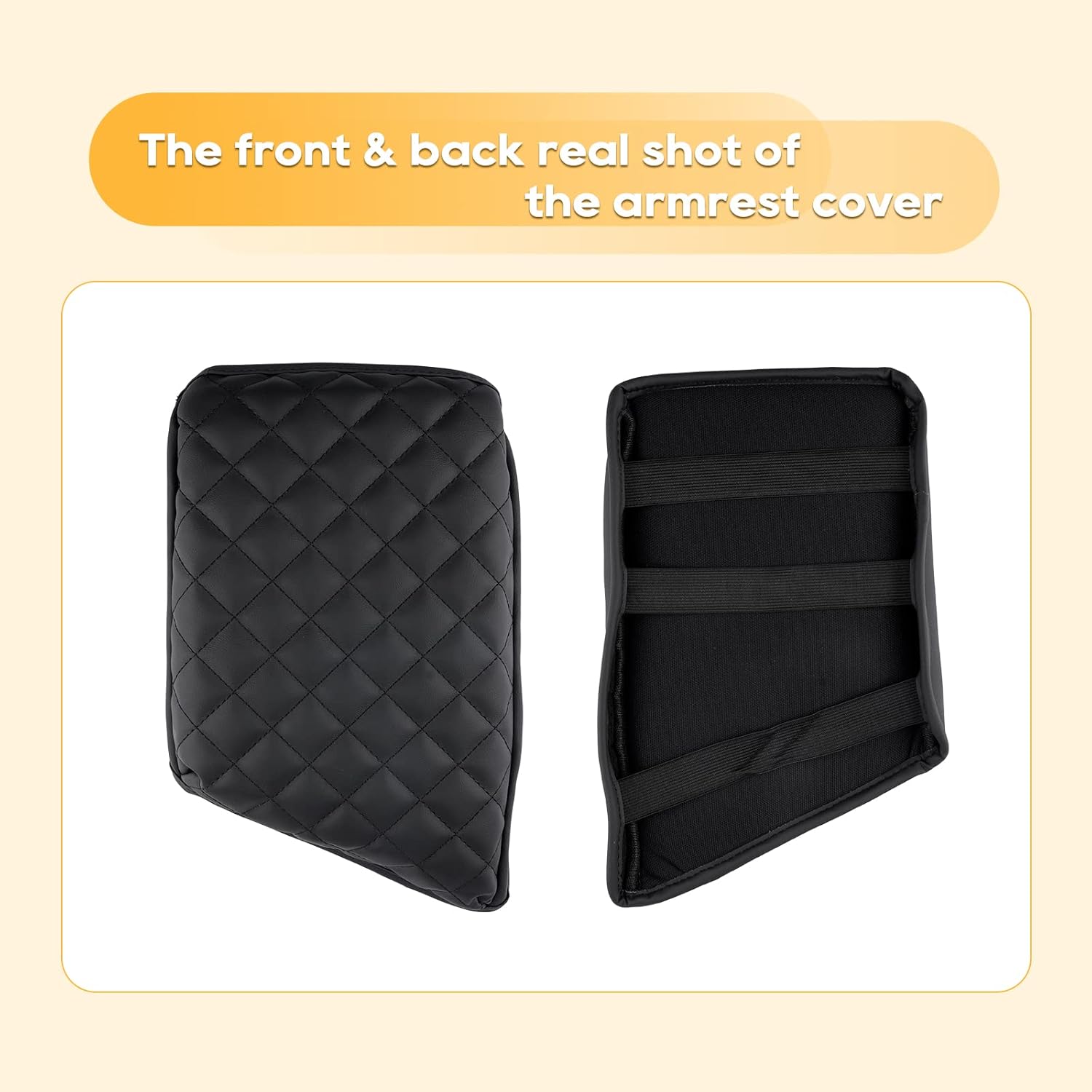 LFOTPP 2025 XC60 Armrest Cover for XC60 (2018-2025) Center Console Cover for 2018-2022 2023 2024 2025 XC60 Arm Rest Cover Interior XC60 Accessories 2025 XC60 Console Leather Anti-Scratch Waterproof