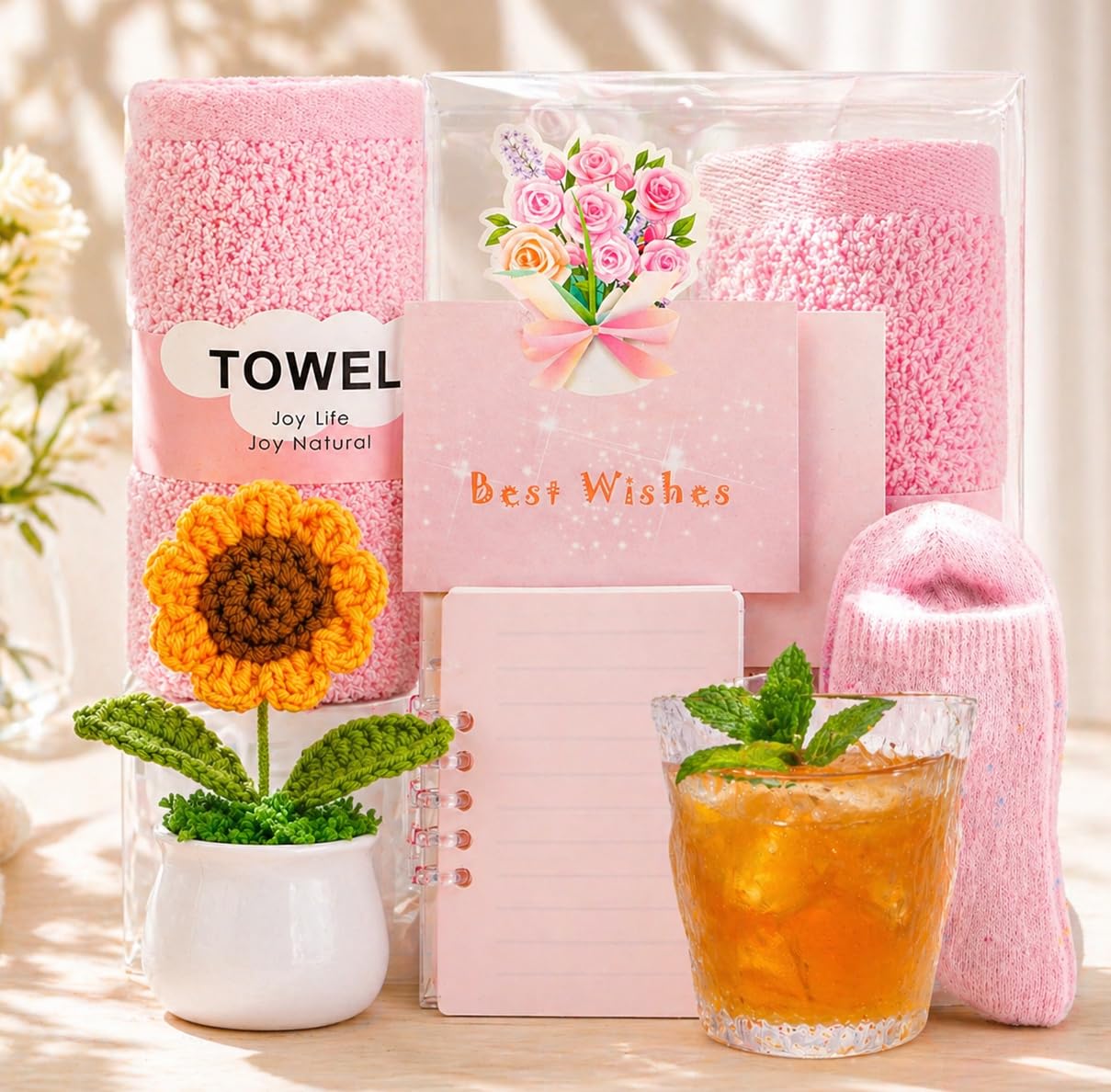 Birthday Gifts for Women,Thinking of You Get Well Soon Care Package Inspirational Thank You Unique Gift Basket Box for Her Friend Mom Sister Wife Daughter Sympathy Gifts for Loss of Loved One