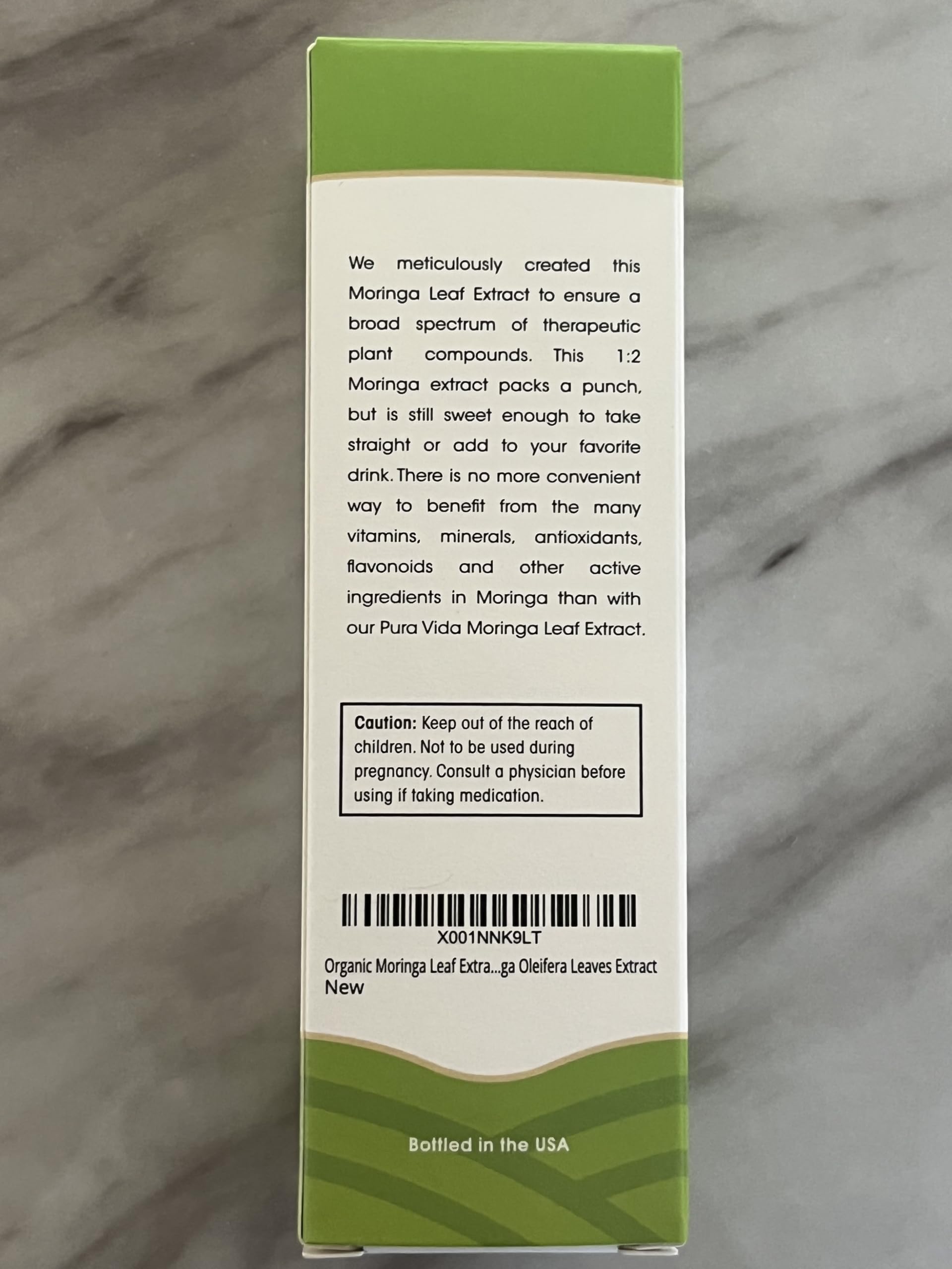 PURA VIDA MORINGA Leaf Extract Liquid Drops - USDA Organic Certified - Highly Purified, Bioavailable & Faster Absorption than Moringa Powder or Capsules - Single Origin Moringa Oleifera Leaves Extract — Amazon image 9