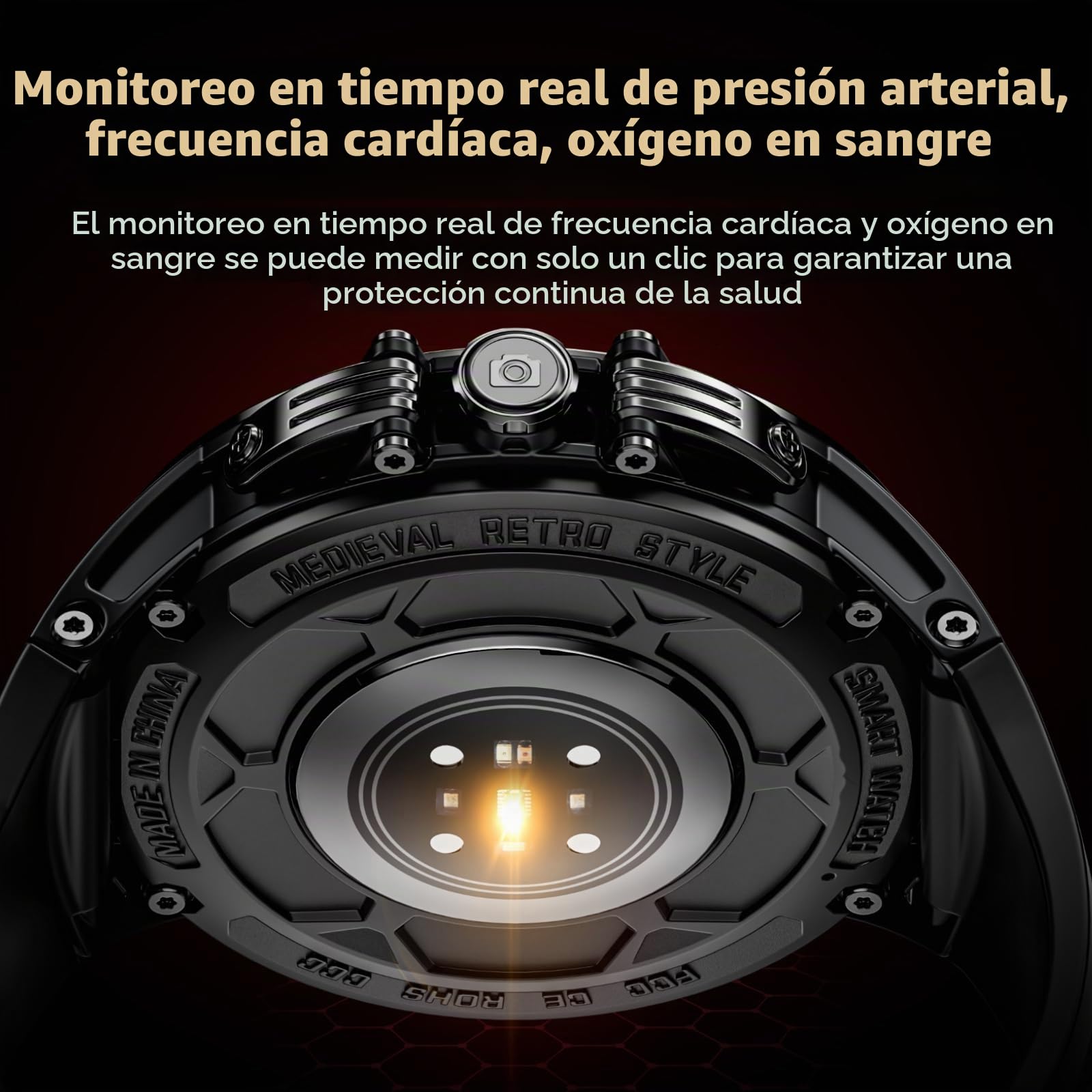 LOKMAT Reloj inteligente Android 4G, pantalla AMOLED de 1,75 pulgadas, 3 GB+32 GB, rastreador de actividad deportiva para hombres y mujeres, con ranura para tarjeta SIM, cámara giratoria, GPS, NFC