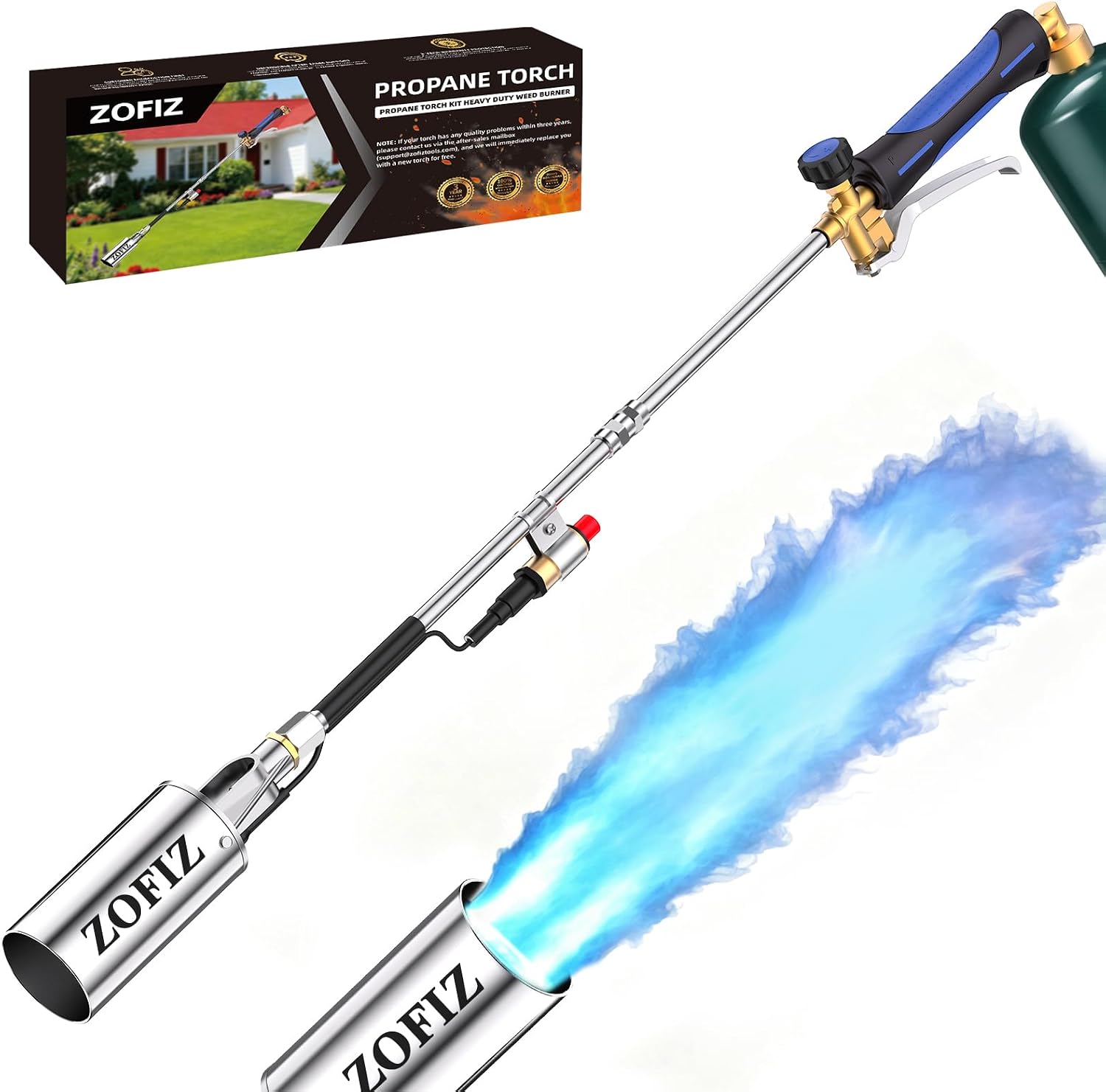 Propane Torch Weed Burner, Weed Torch with Trigger, CSA-Certified Igniter